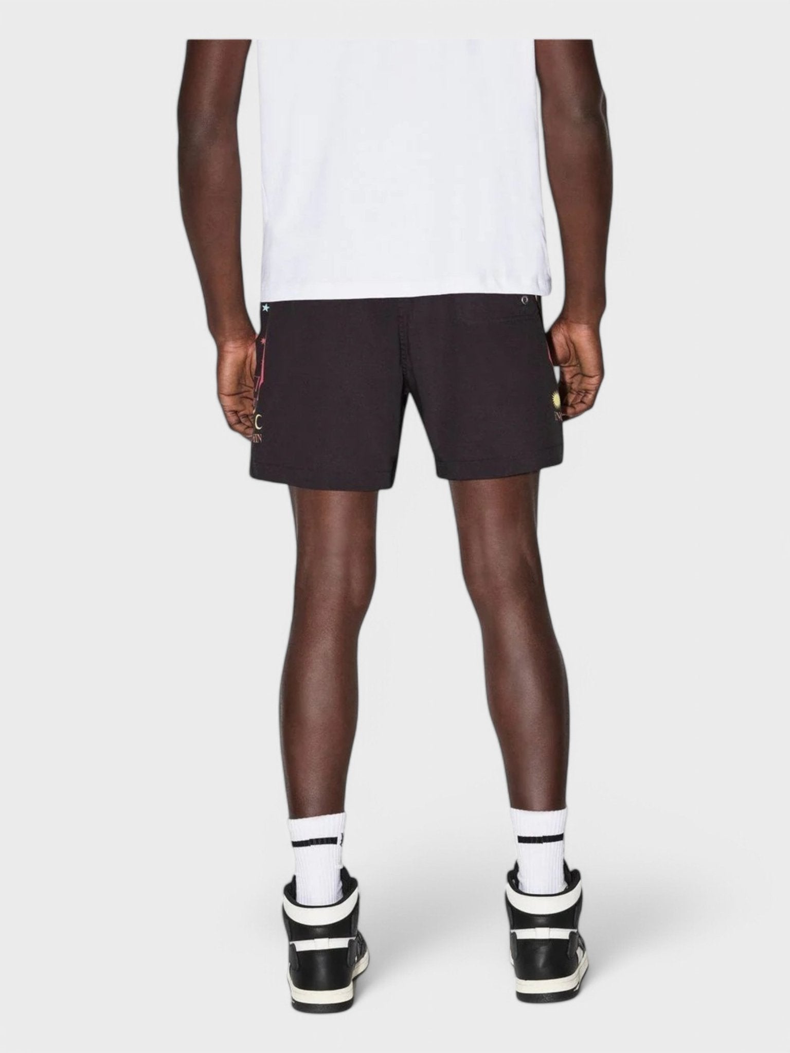 Amiri Fortune Swim Trunks Black - Supplied FashionAmiri