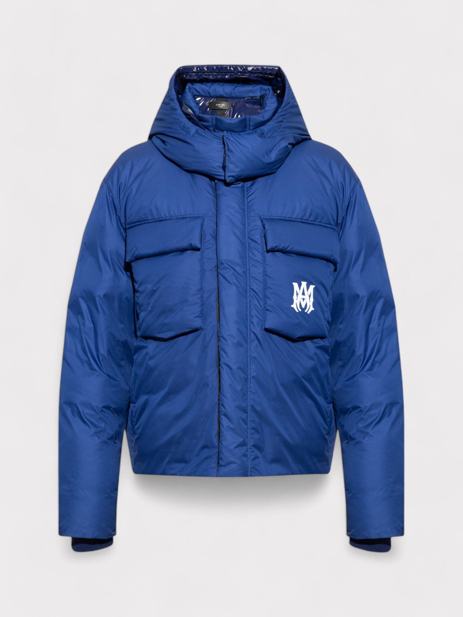 Amiri Hooded Down Puffer Jacket Blue - Supplied FashionAmiri