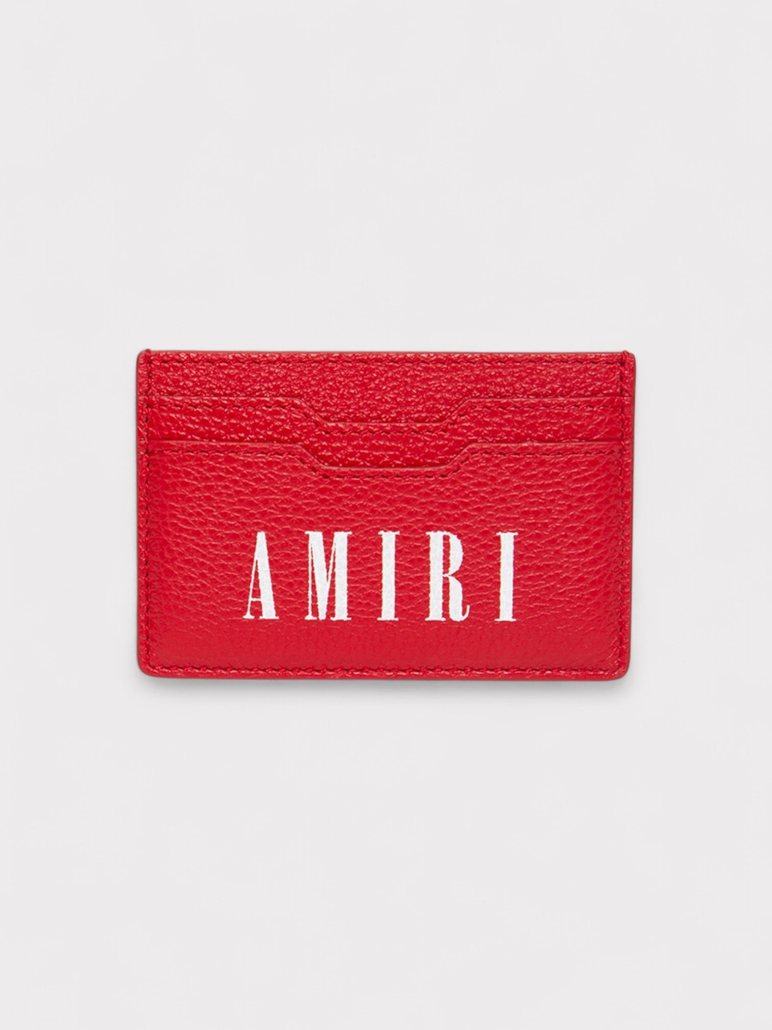 Amiri Large Amiri Logo Card Holder Red - Supplied FashionAmiri