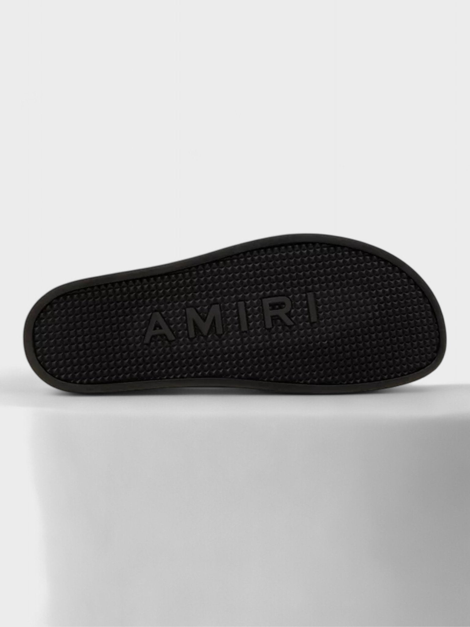 Amiri Logo Pool Slide 'Black' - Supplied FashionAmiri