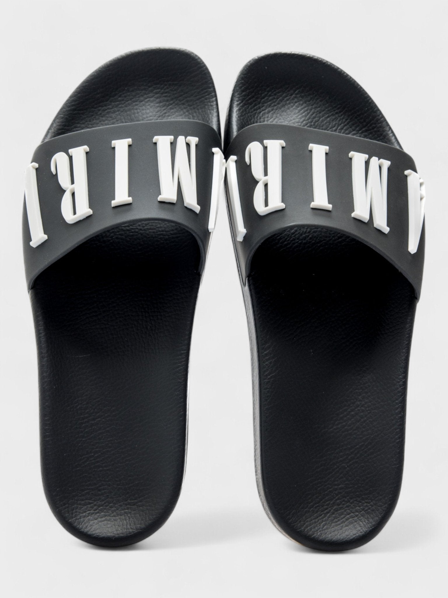 Amiri Logo Pool Slide 'Black' - Supplied FashionAmiri