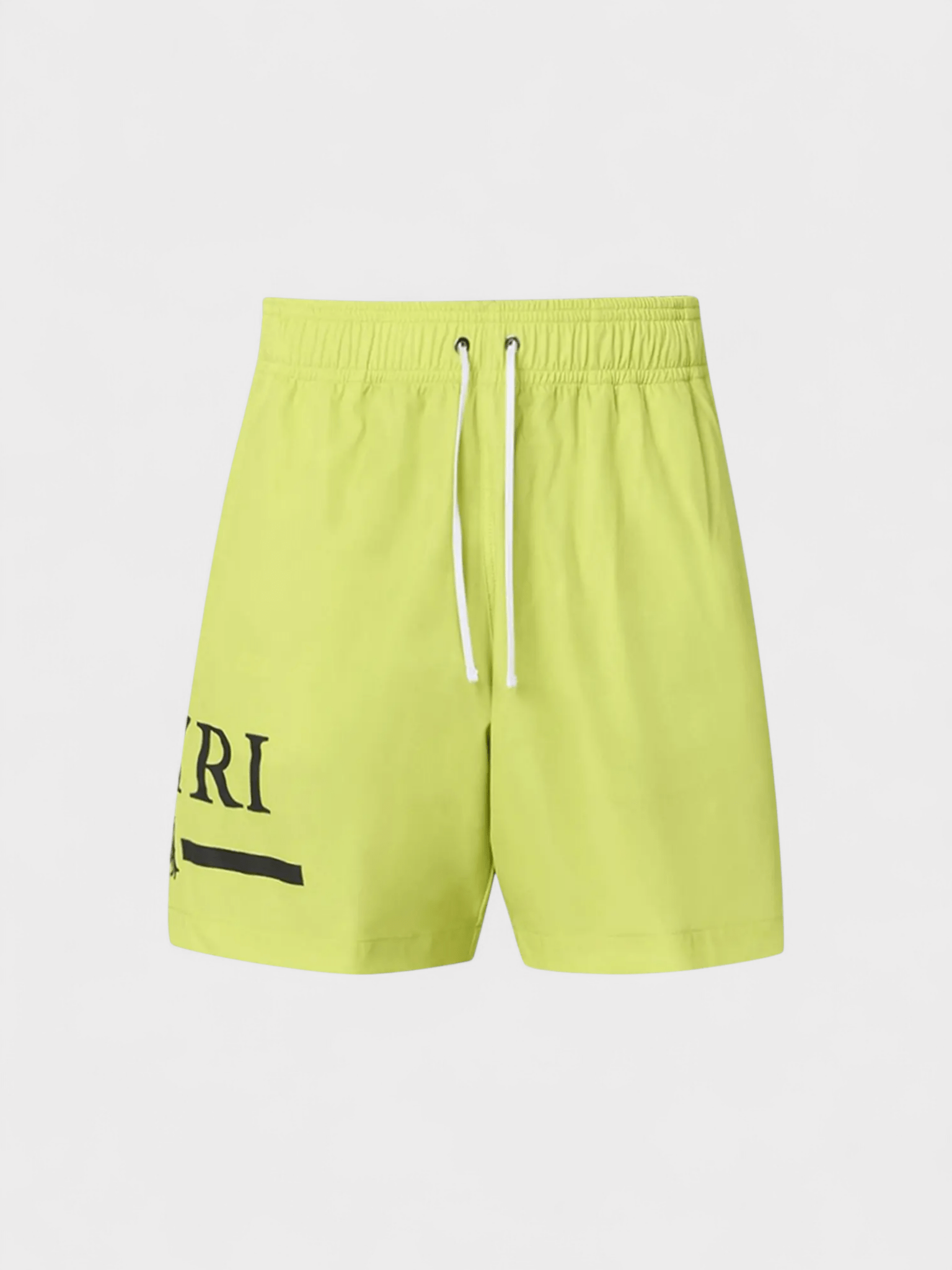 Amiri MA Bar Logo Swimtrunk Lime - Supplied FashionAmiri