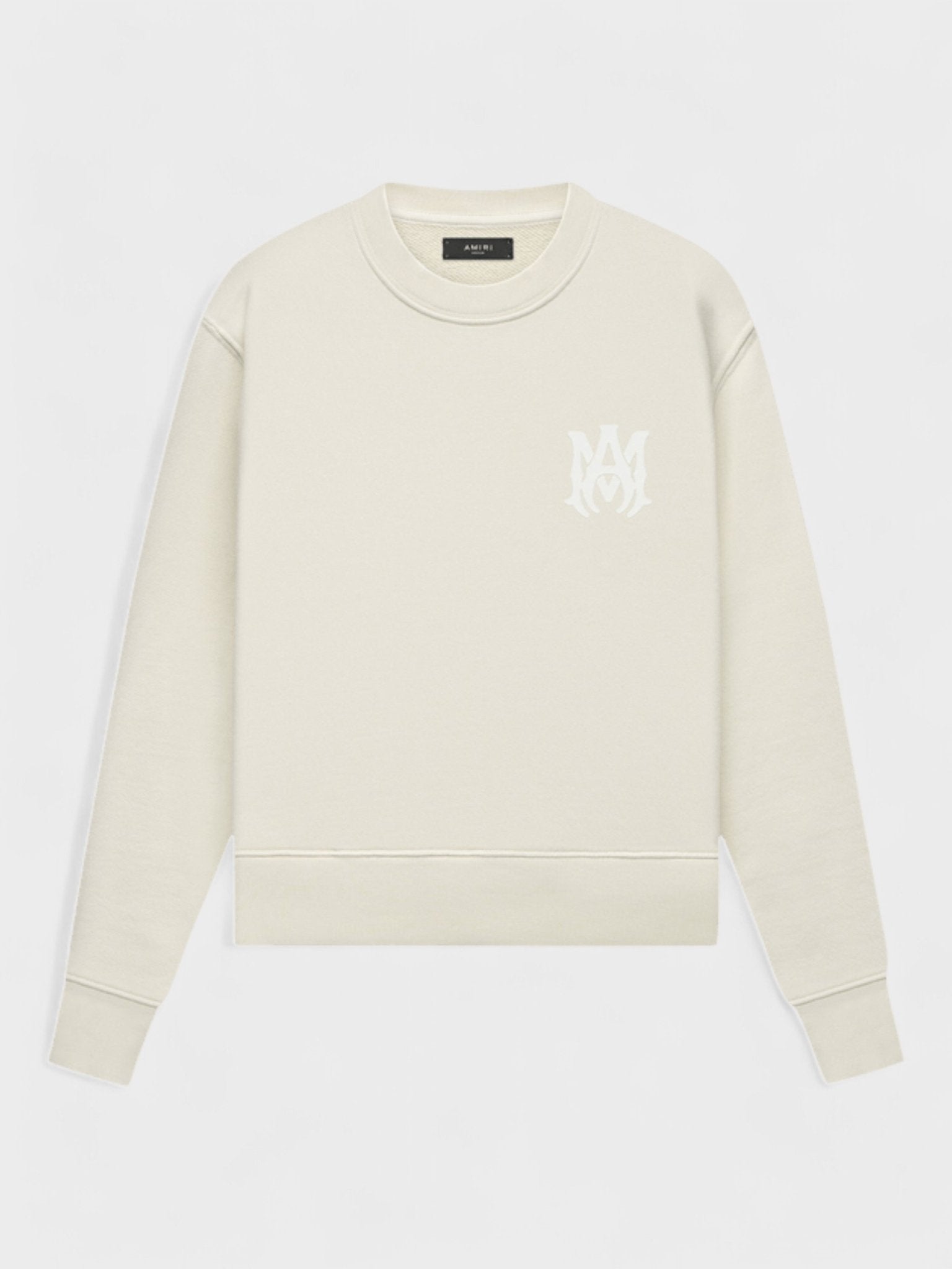 Amiri MA Core Logo Alabaster Crewneck - Supplied FashionAmiri