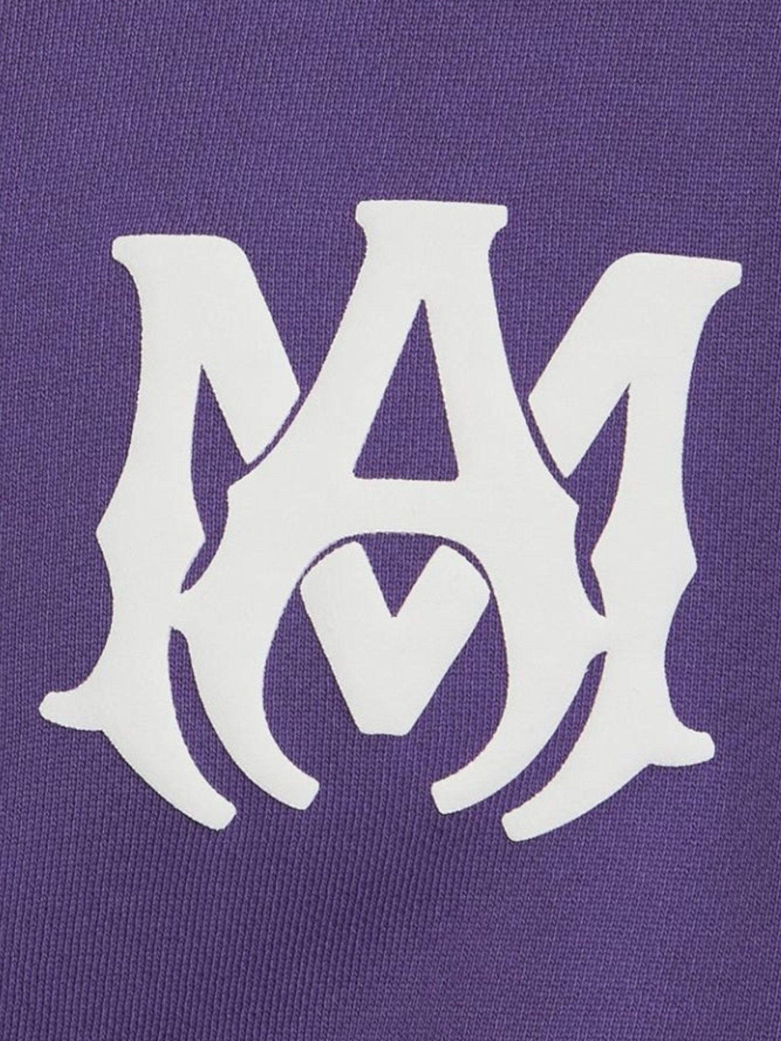 Amiri MA Logo Hoodie Purple - Supplied FashionAmiri