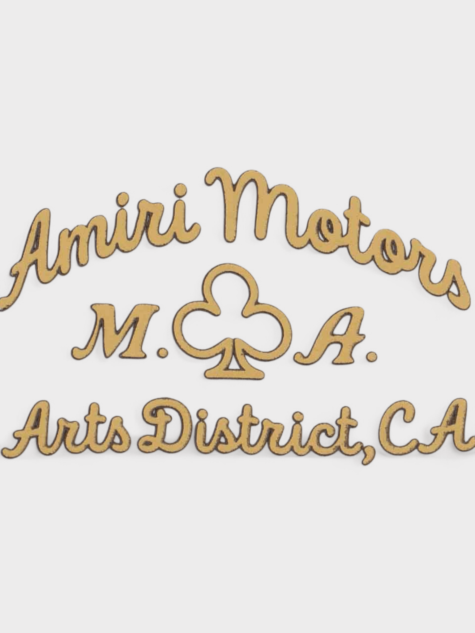 Amiri Motors Tee White - Supplied FashionAmiri