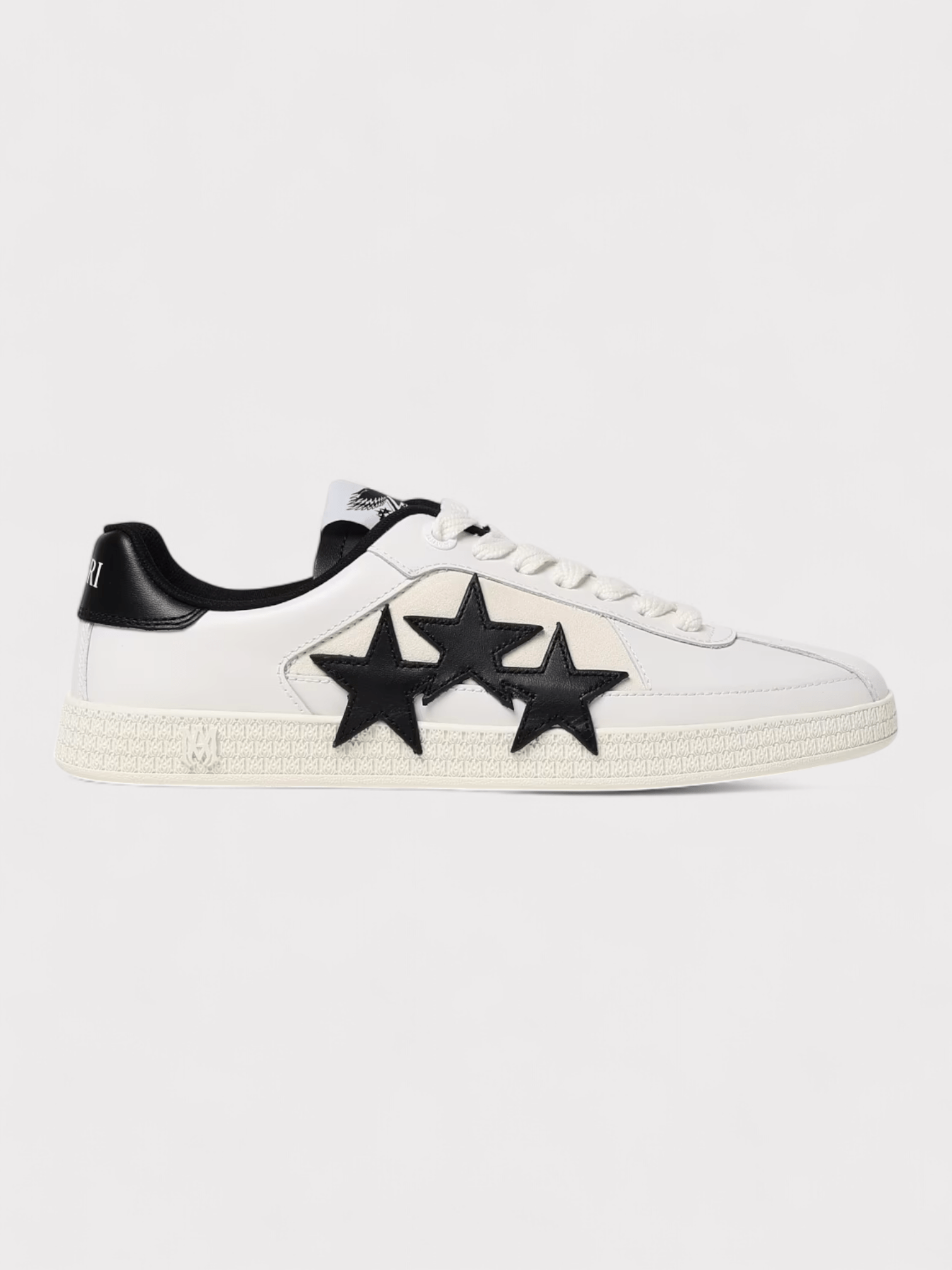Amiri Pacific Stars Sneaker White Black - Supplied FashionAmiri