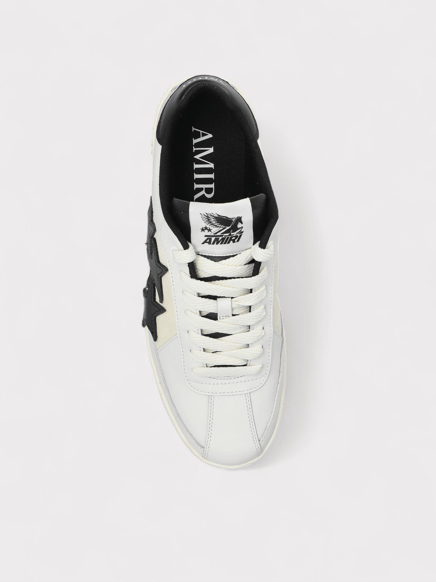 Amiri Pacific Stars Sneaker White Black - Supplied FashionAmiri