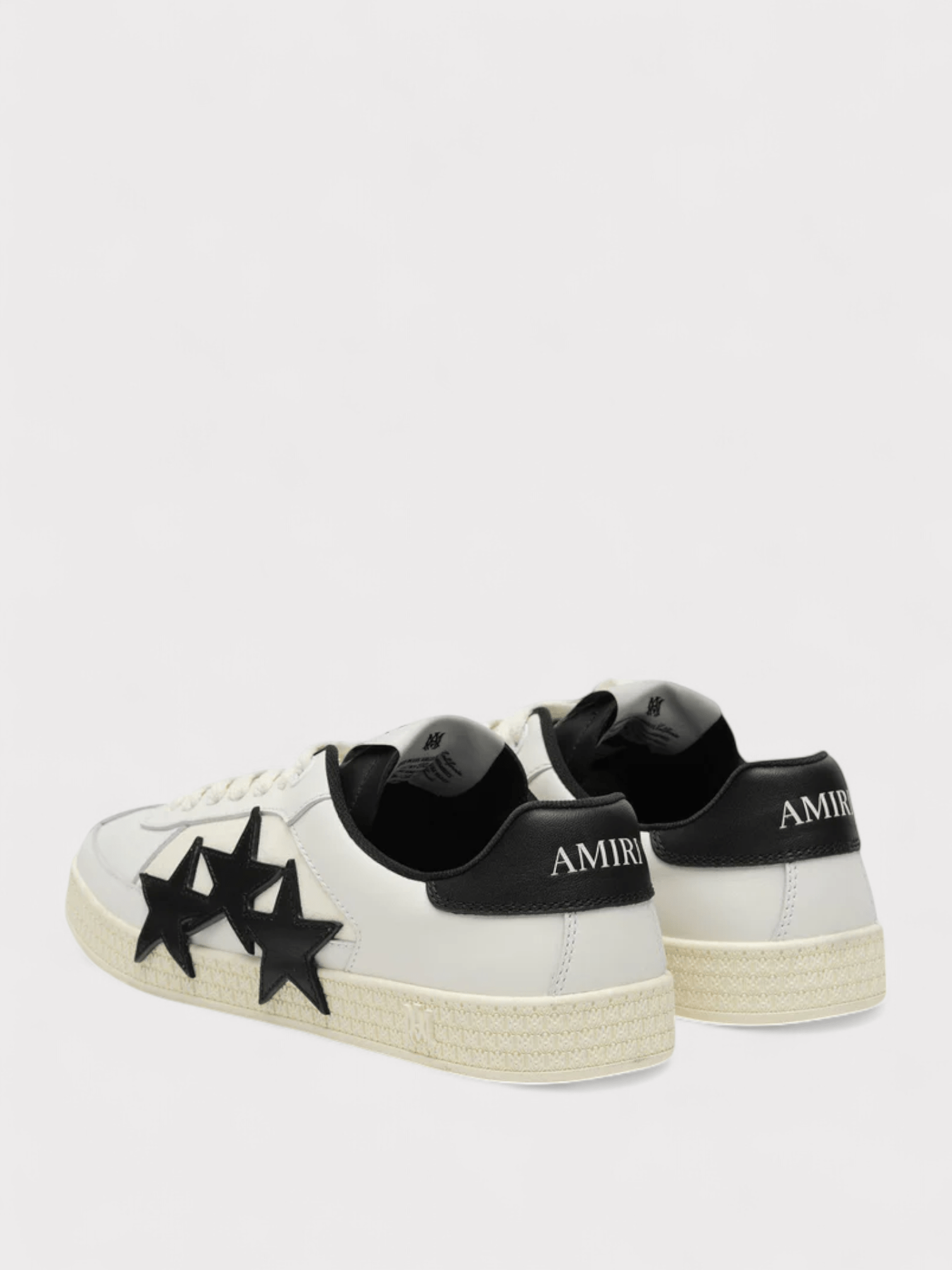 Amiri Pacific Stars Sneaker White Black - Supplied FashionAmiri