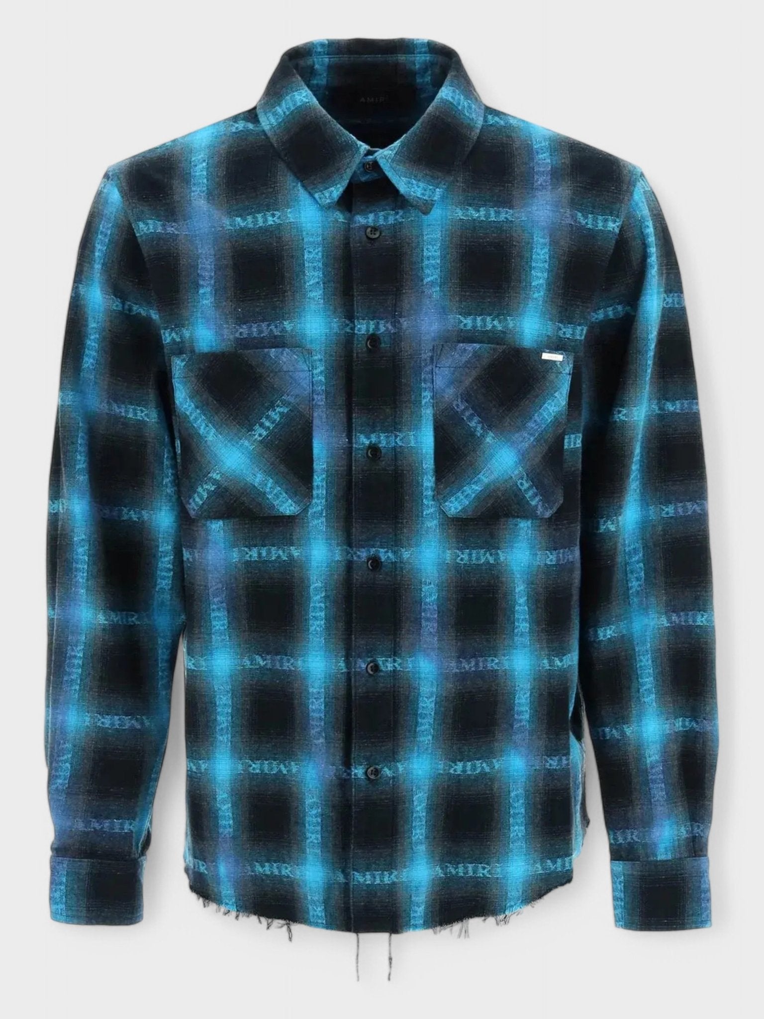 Amiri Plaid Shirt Blue - Supplied FashionAmiri