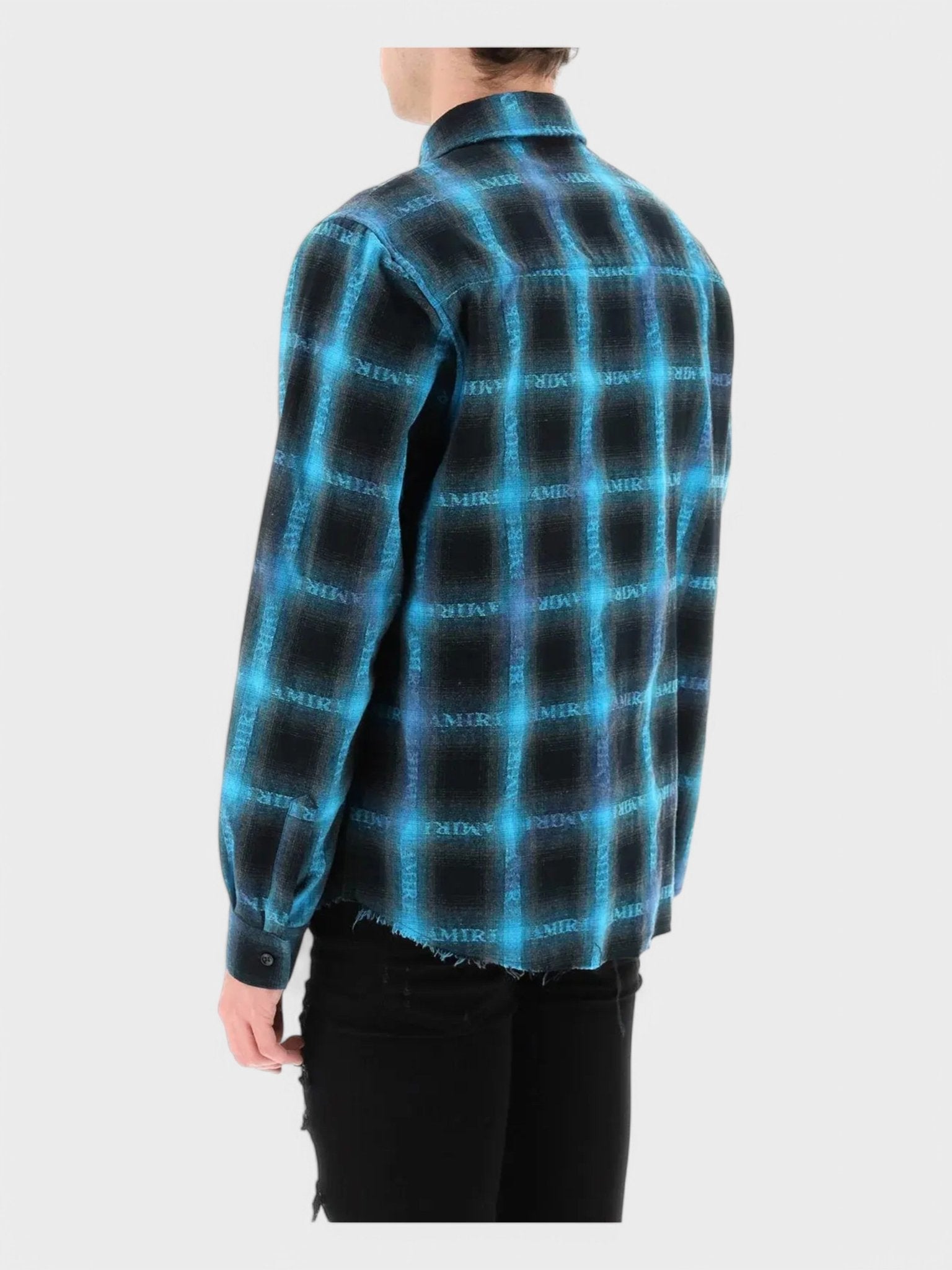 Amiri Plaid Shirt Blue - Supplied FashionAmiri