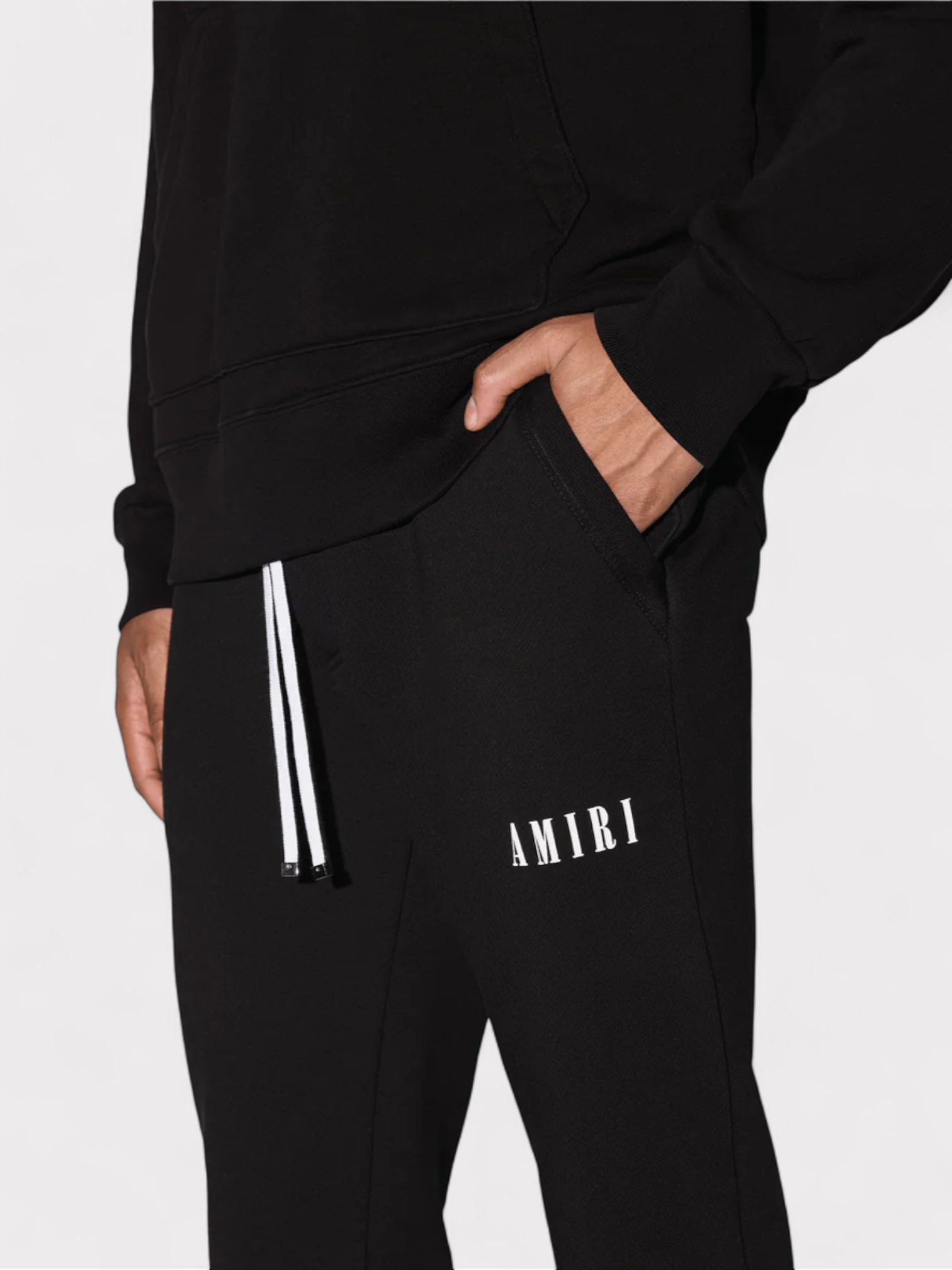 Amiri "Puff" Logo Sweatpant Black - Supplied FashionAmiri