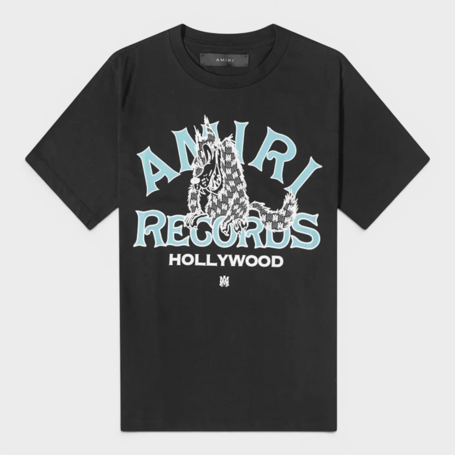 Records Wolf Tee Black