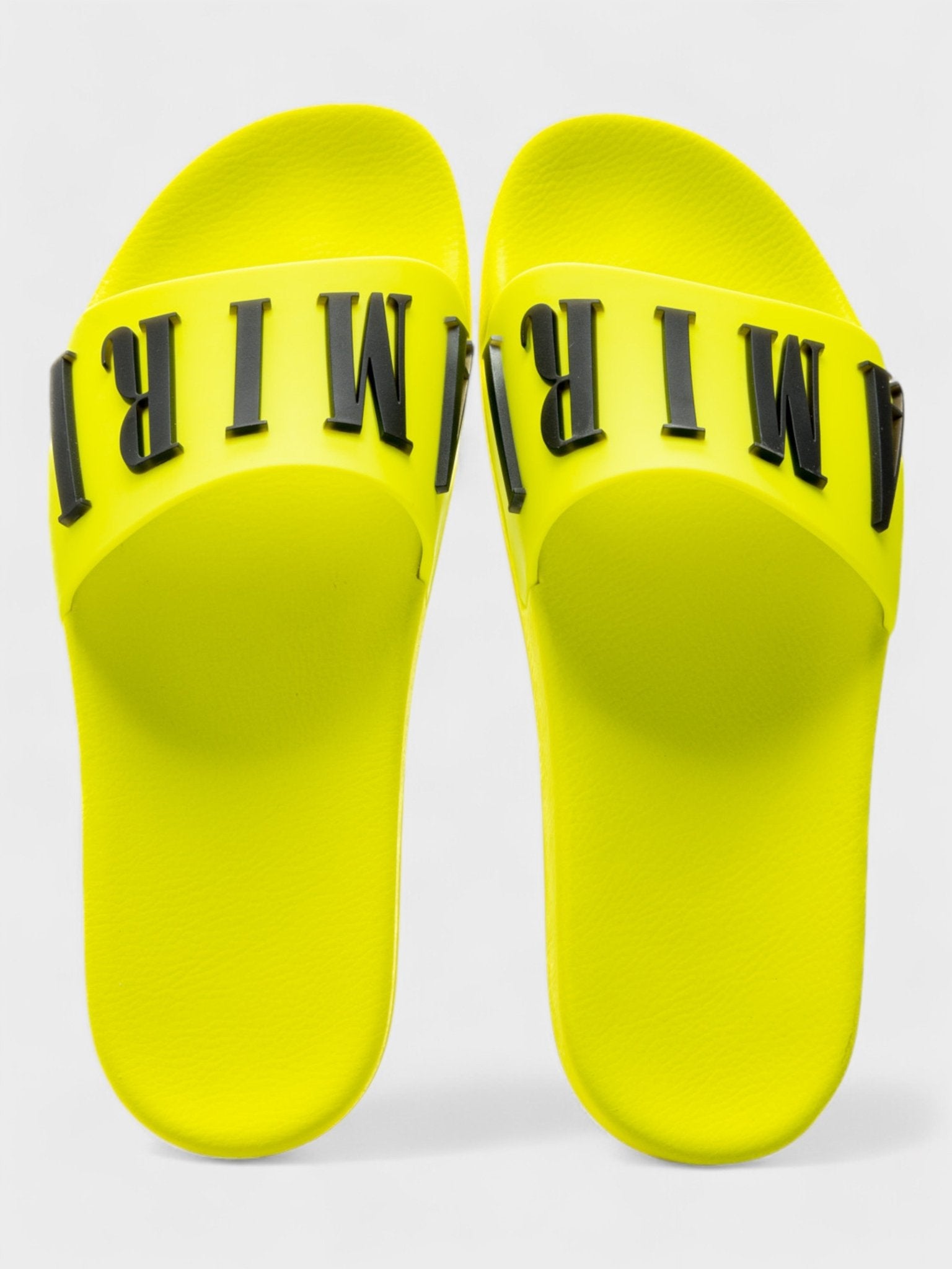 Amiri Rubber Classic Logo Pool Slide 'Volt' - Supplied FashionAmiri