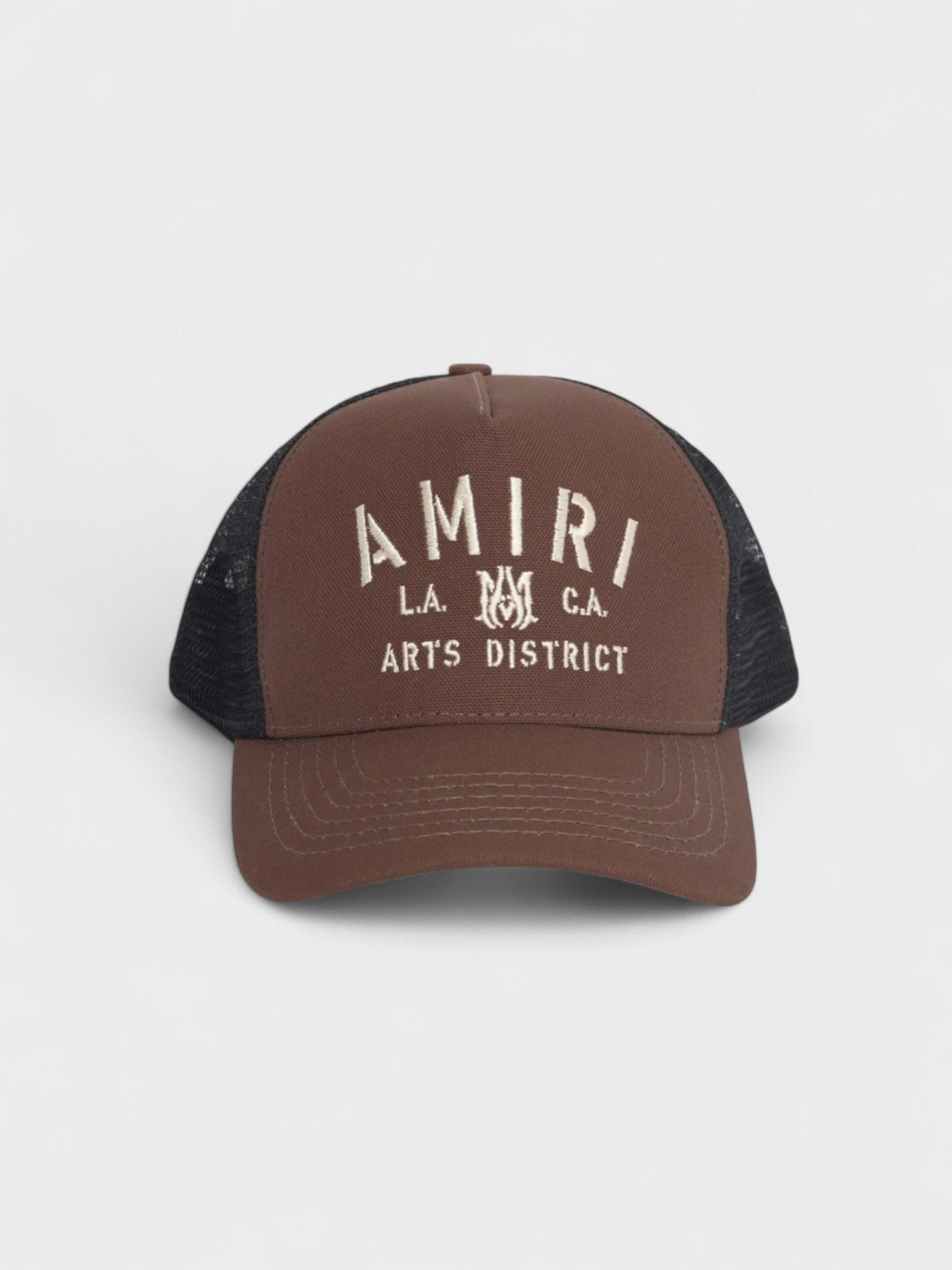 Amiri Stencil Trucker Hat Shitake - Supplied FashionAmiri