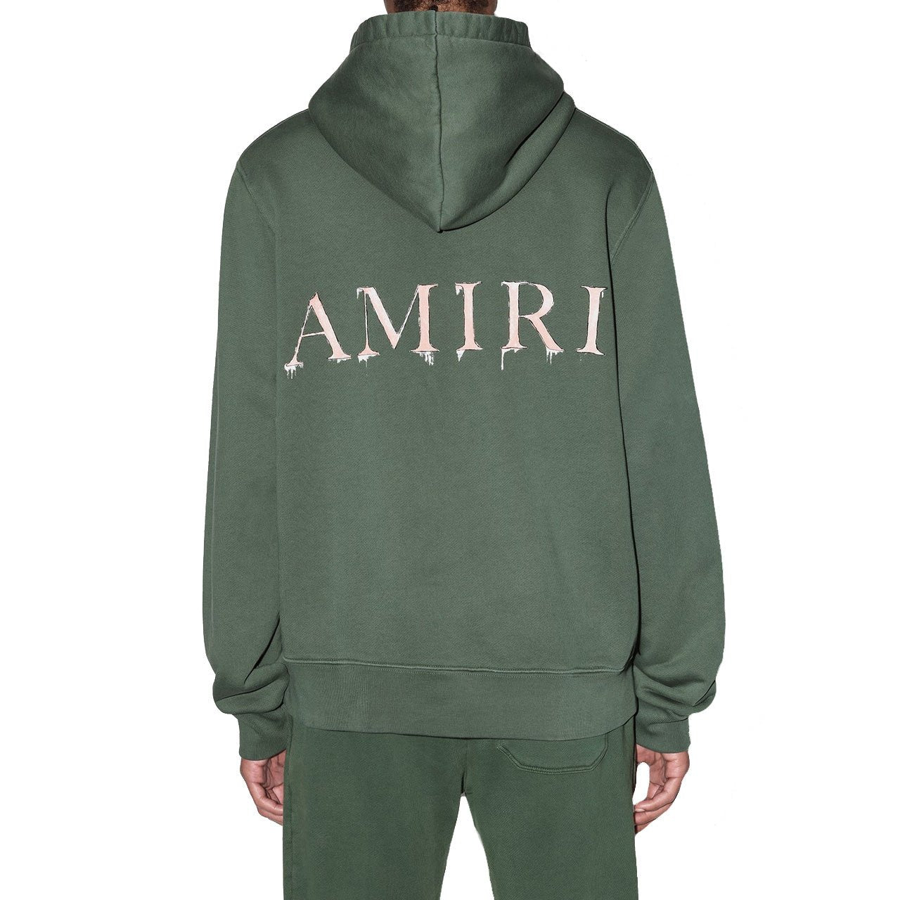 Amiri Watercolor Ma Hoodie Green/Peach - Supplied FashionAMIRI