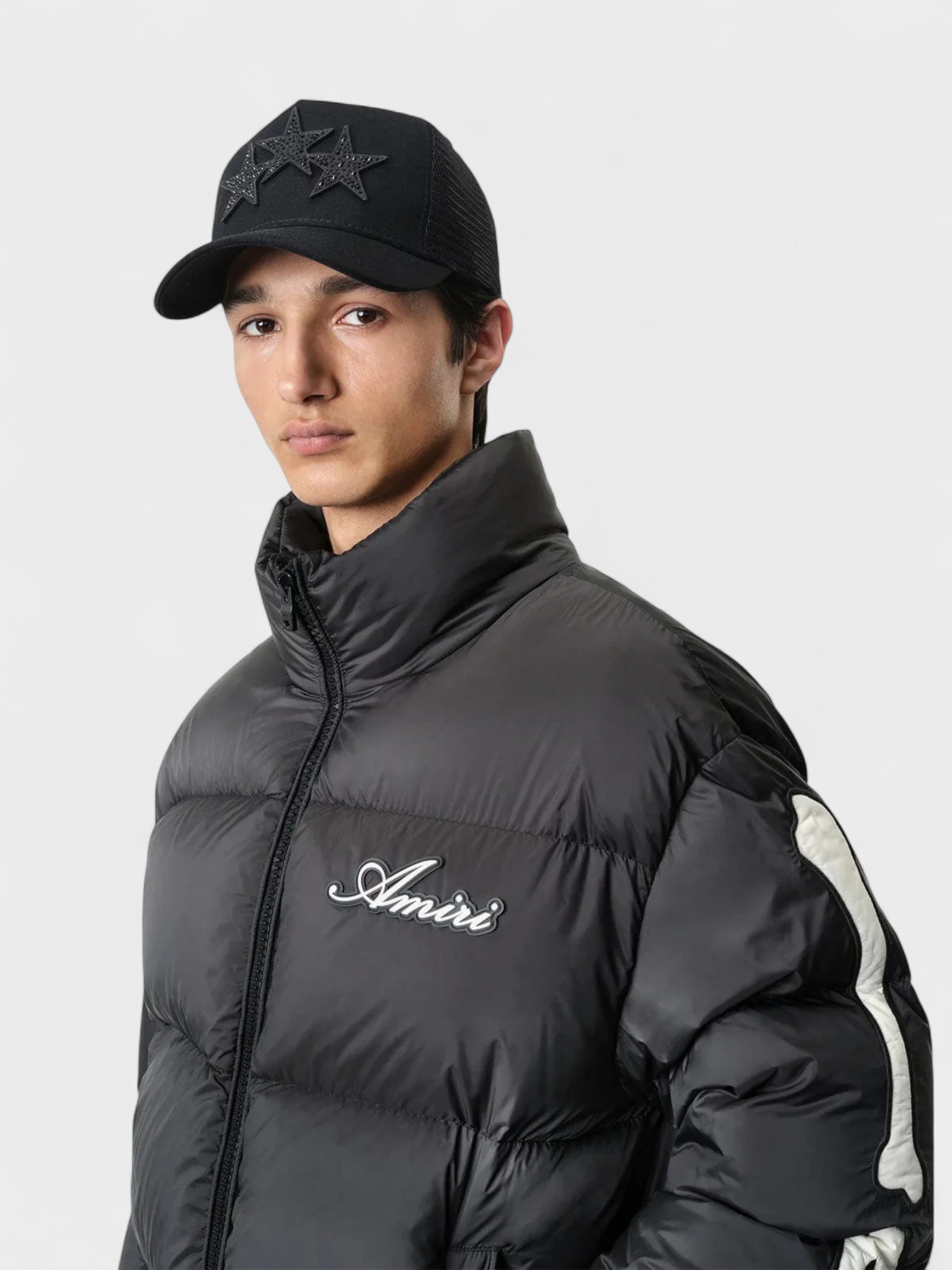 Amiri Bones Down Puffer Jacket Black