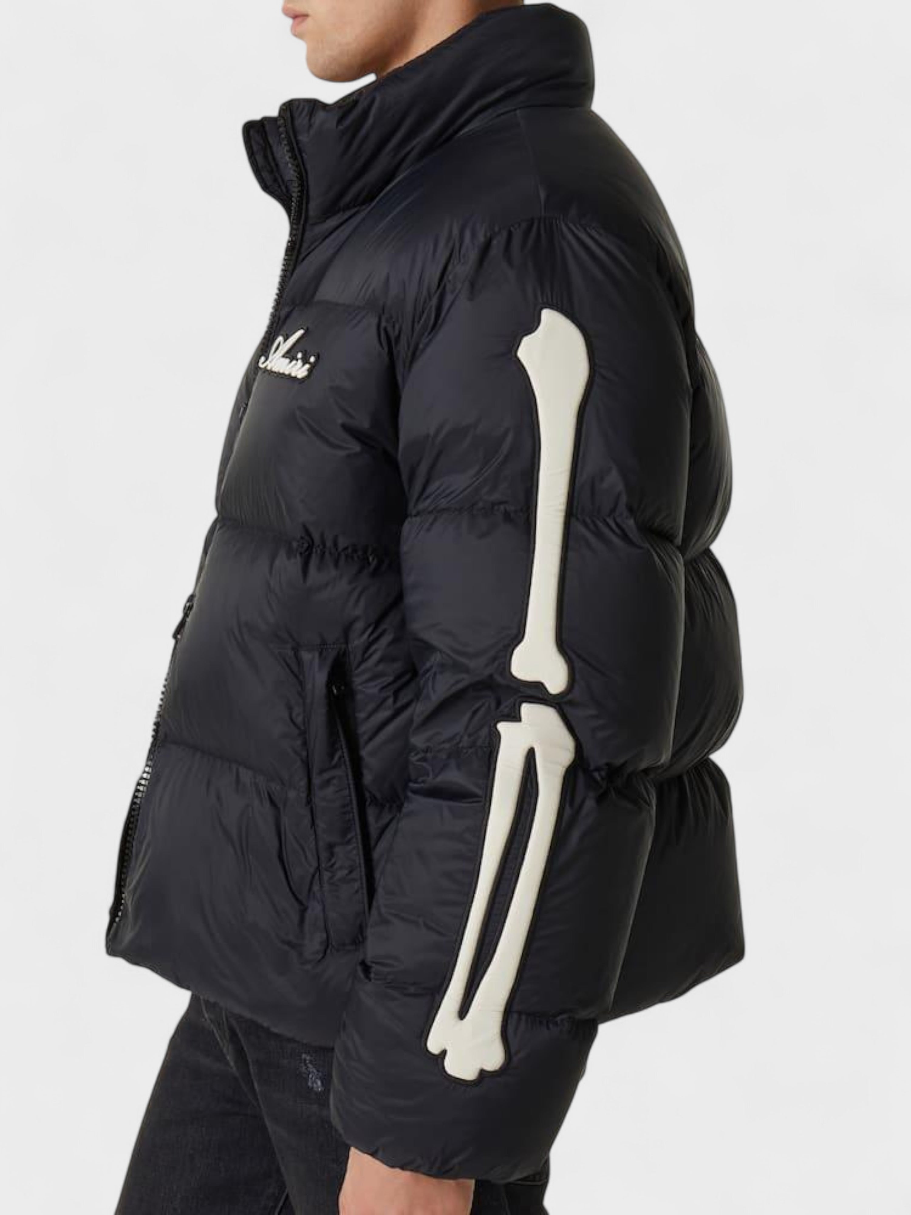 Amiri Bones Down Puffer Jacket Black
