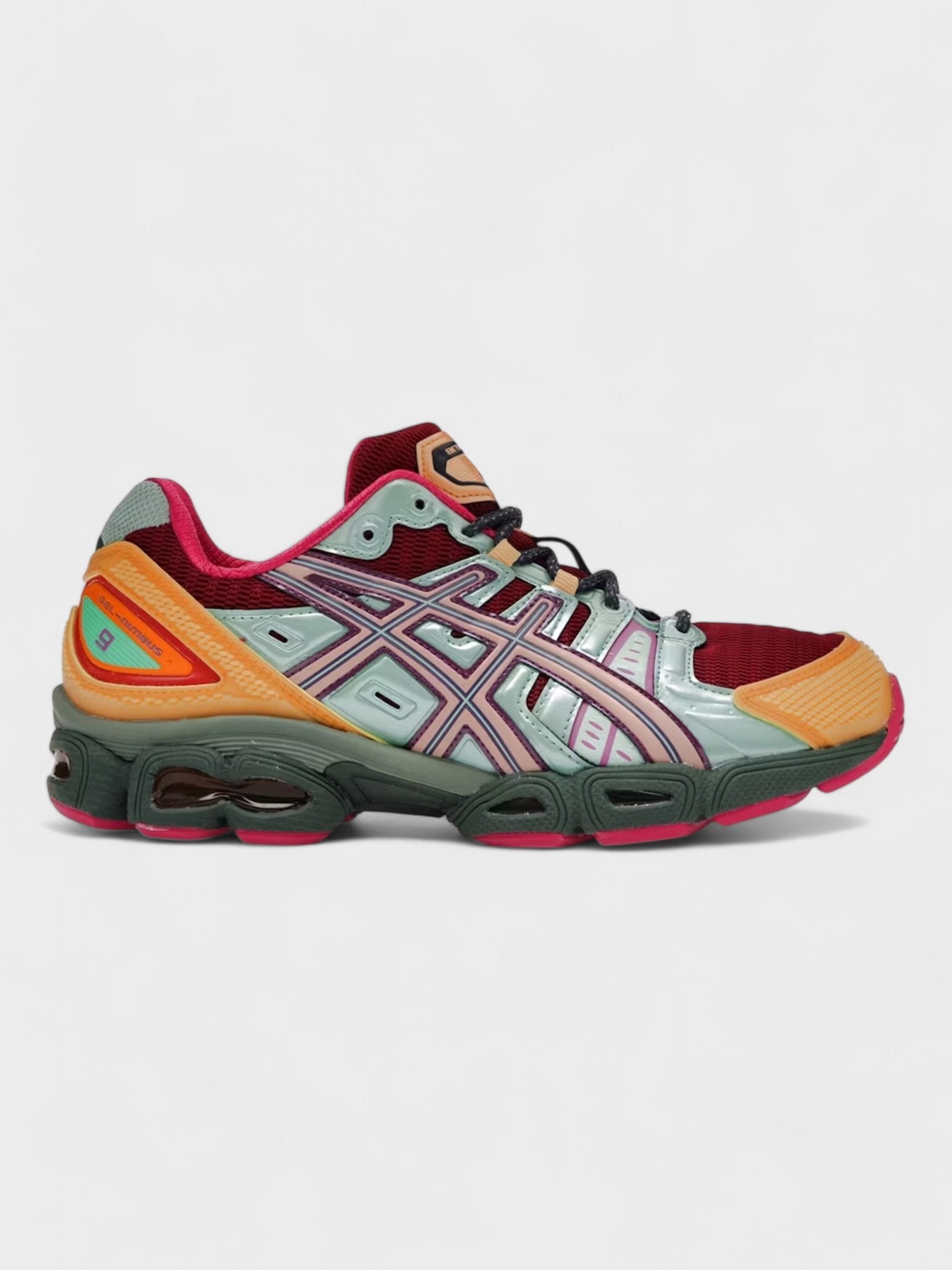 Asics Brain Dead x Gel Nimbus 9 'Rio Red Apricot' - Supplied FashionAsics