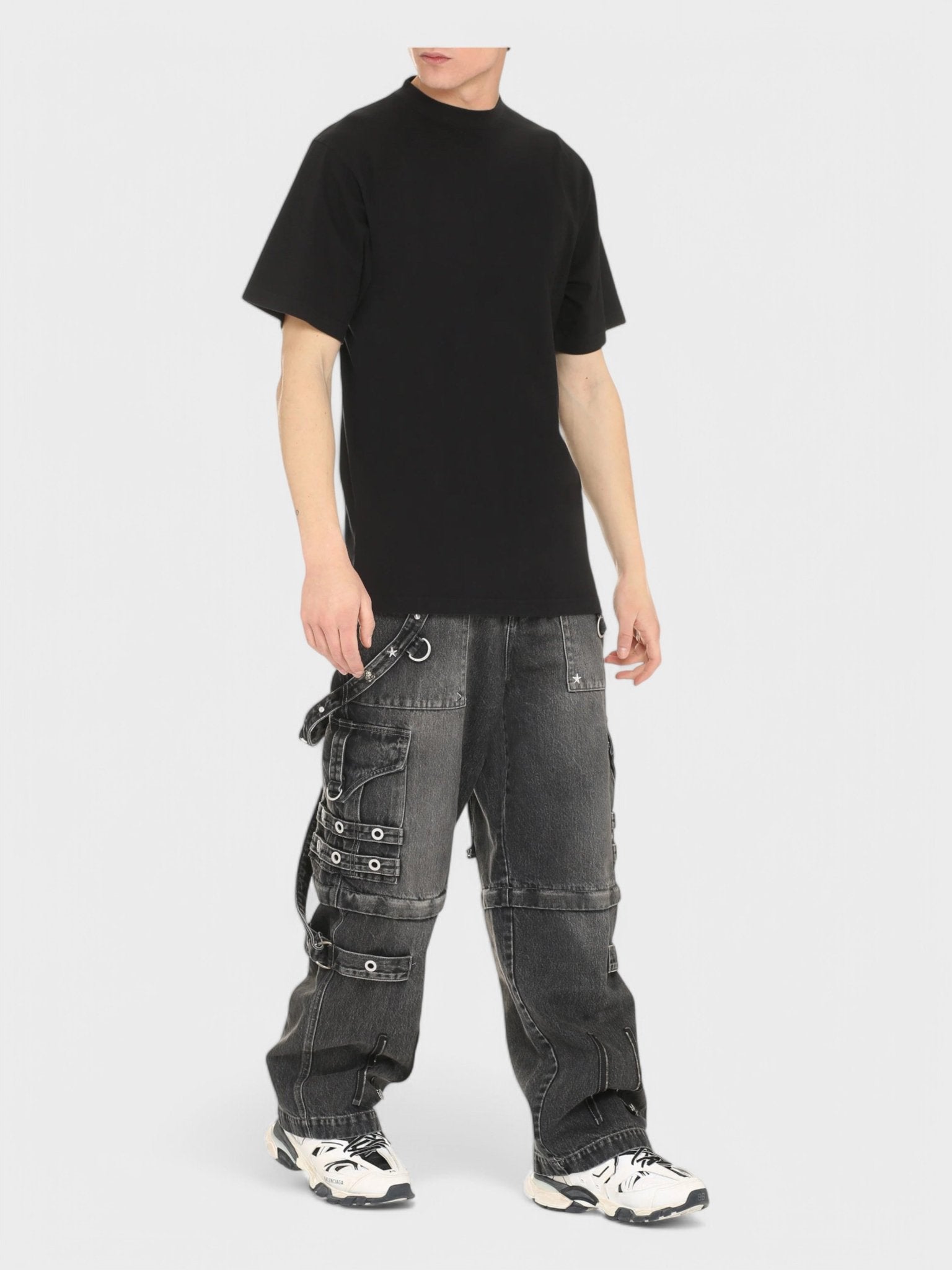 Balenciaga Back Hem Long Boxy Fit T-Shirt - Supplied FashionBalenciaga