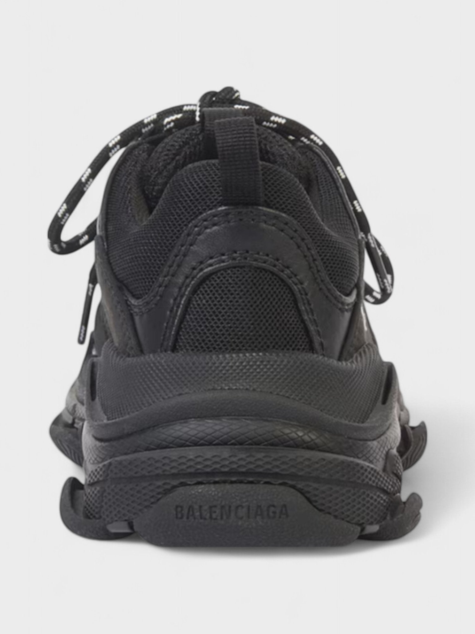 Balenciaga Kids Triple S Trainers Black - Supplied FashionBalenciaga