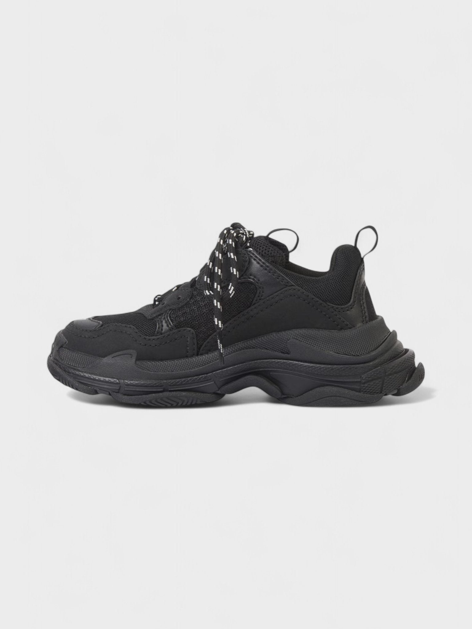 Balenciaga Kids Triple S Trainers Black - Supplied FashionBalenciaga