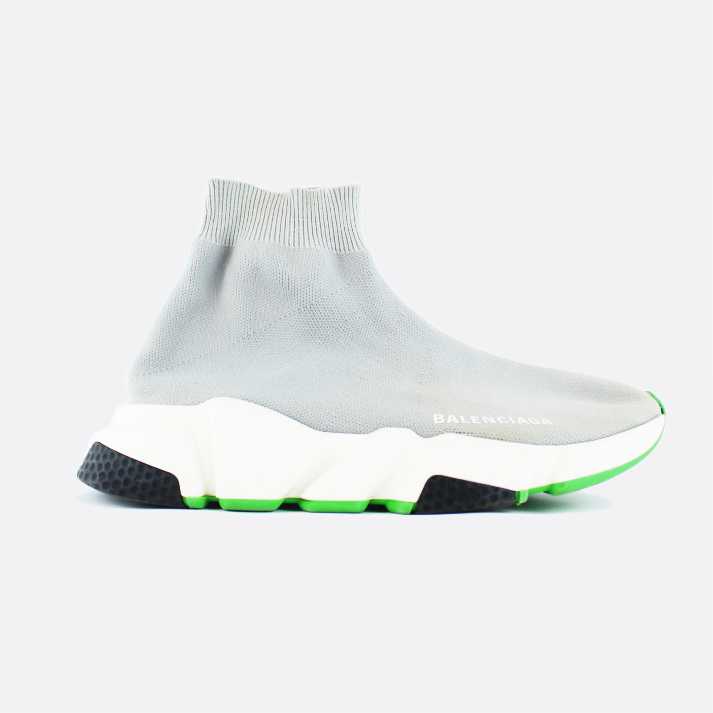 Balenciaga Speed Grey / Green UK3 - Supplied LuxuryBalenciaga