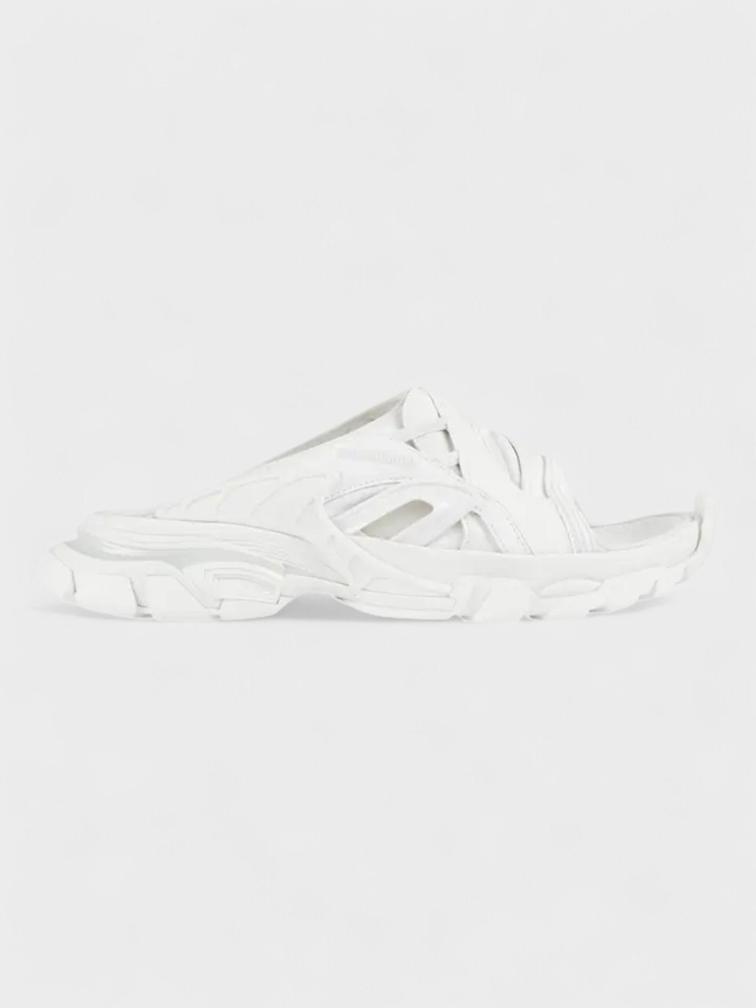 Balenciaga Track Slide Sandal White - Supplied FashionBalenciaga