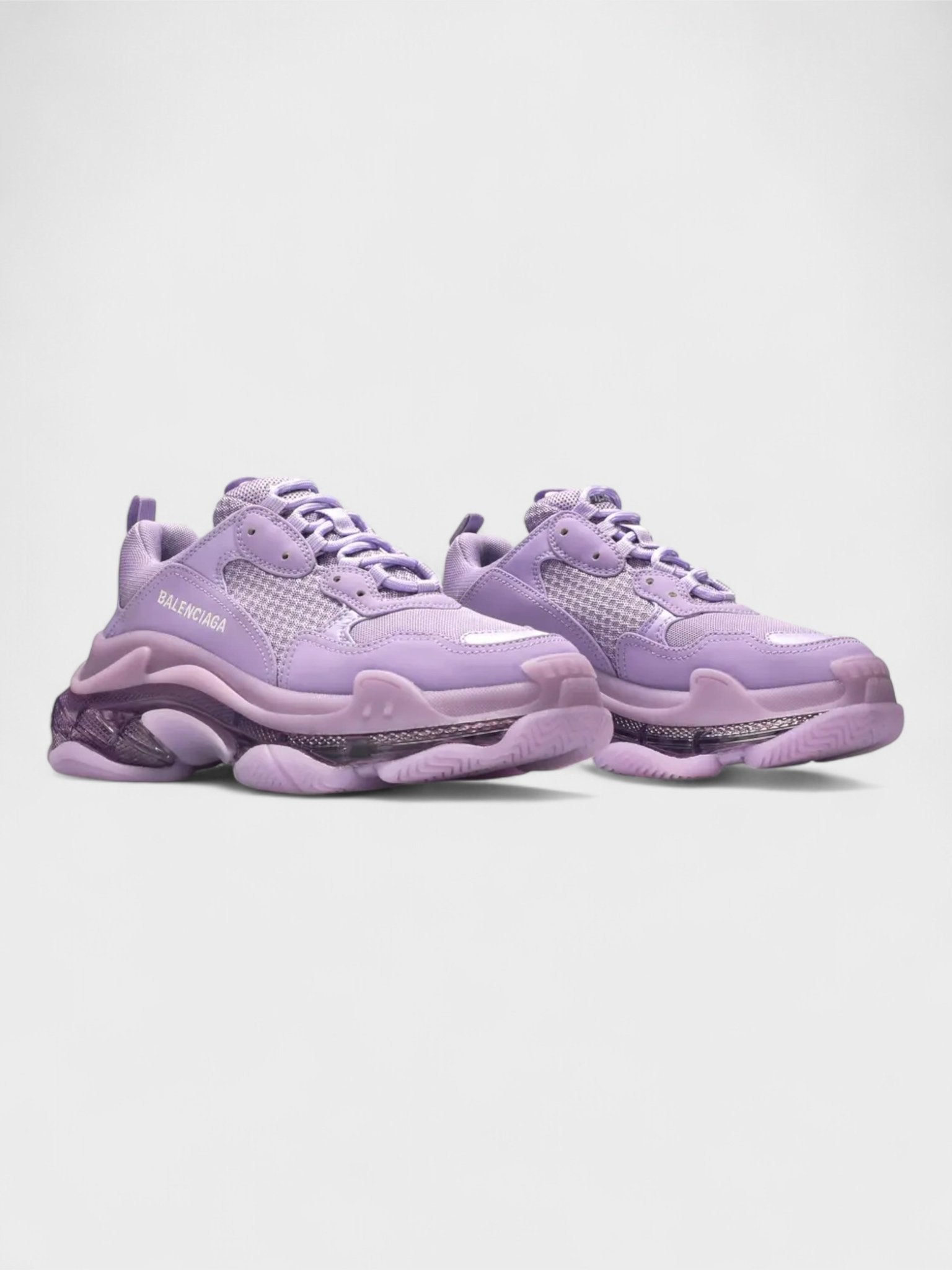Balenciaga Triple S Clear Sole Lilac - Supplied FashionBalenciaga