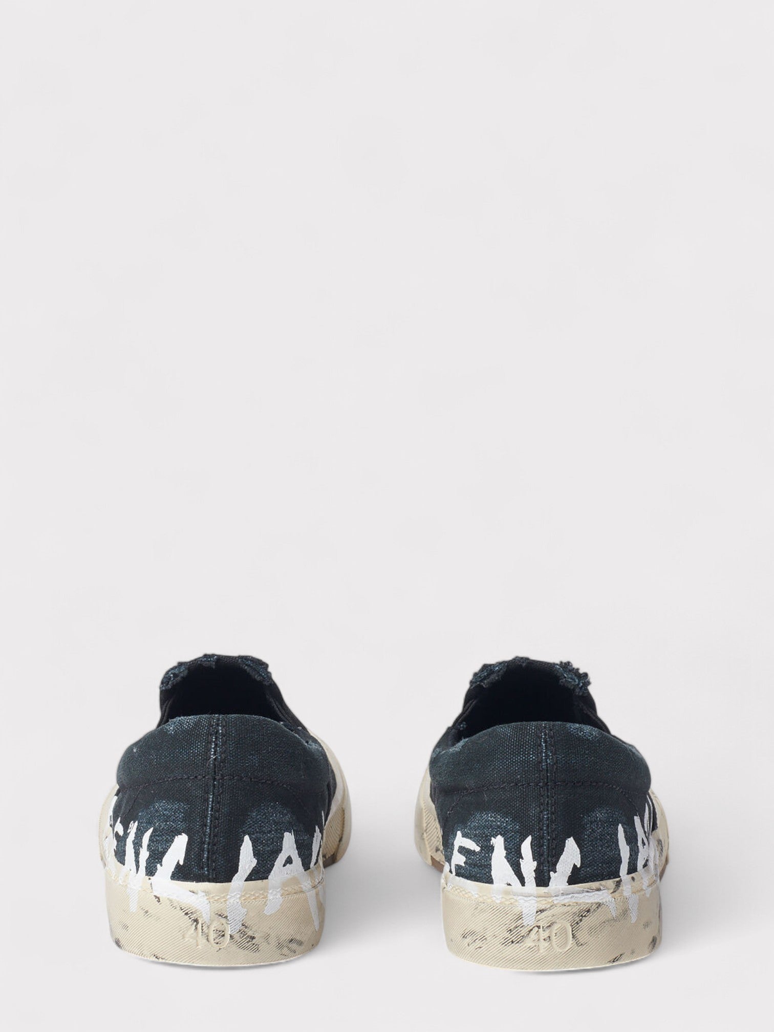 Balenciaga Wmns Paris Slip On Low Black - Supplied FashionBalenciaga