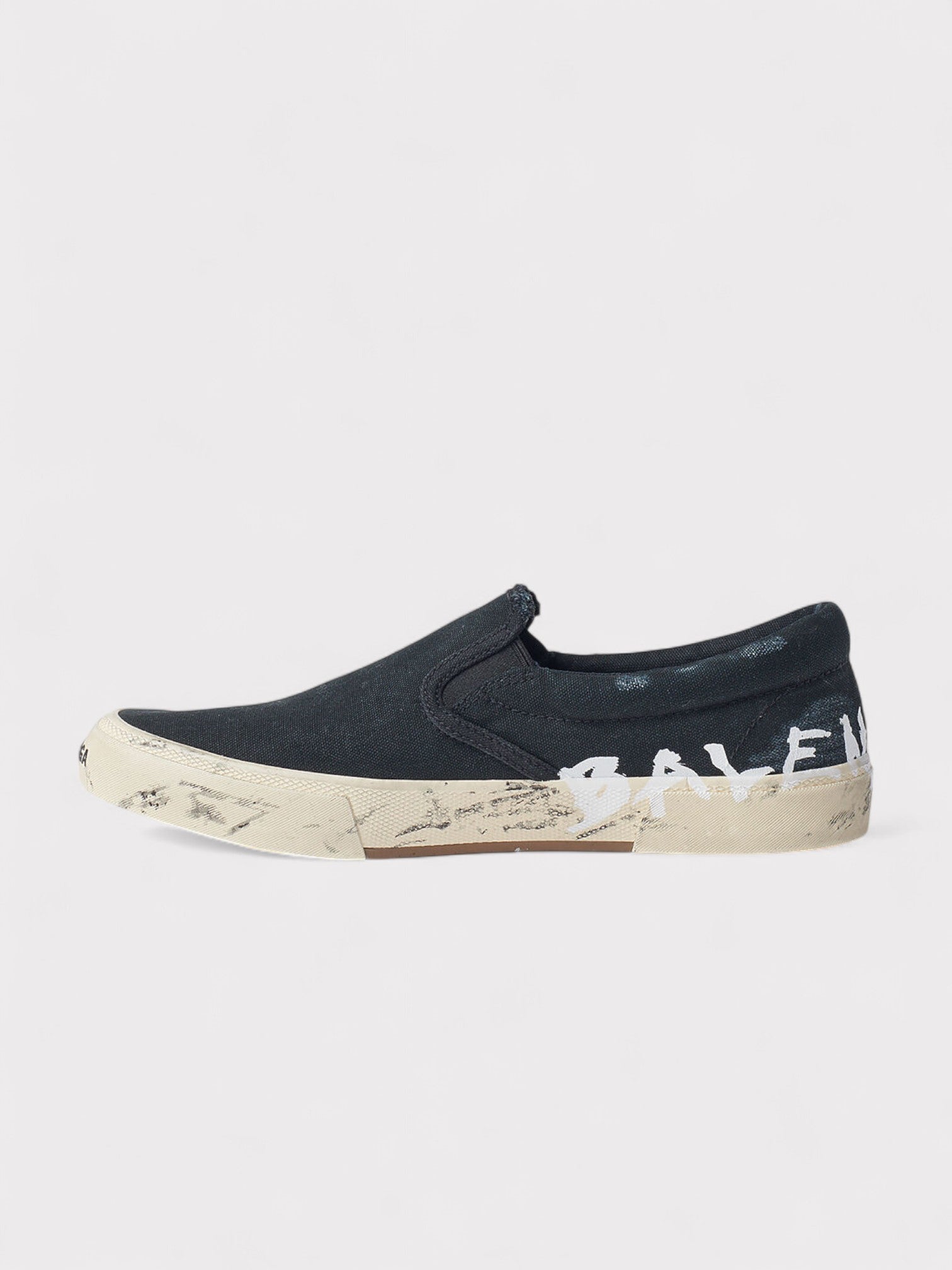 Balenciaga Wmns Paris Slip On Low Black - Supplied FashionBalenciaga