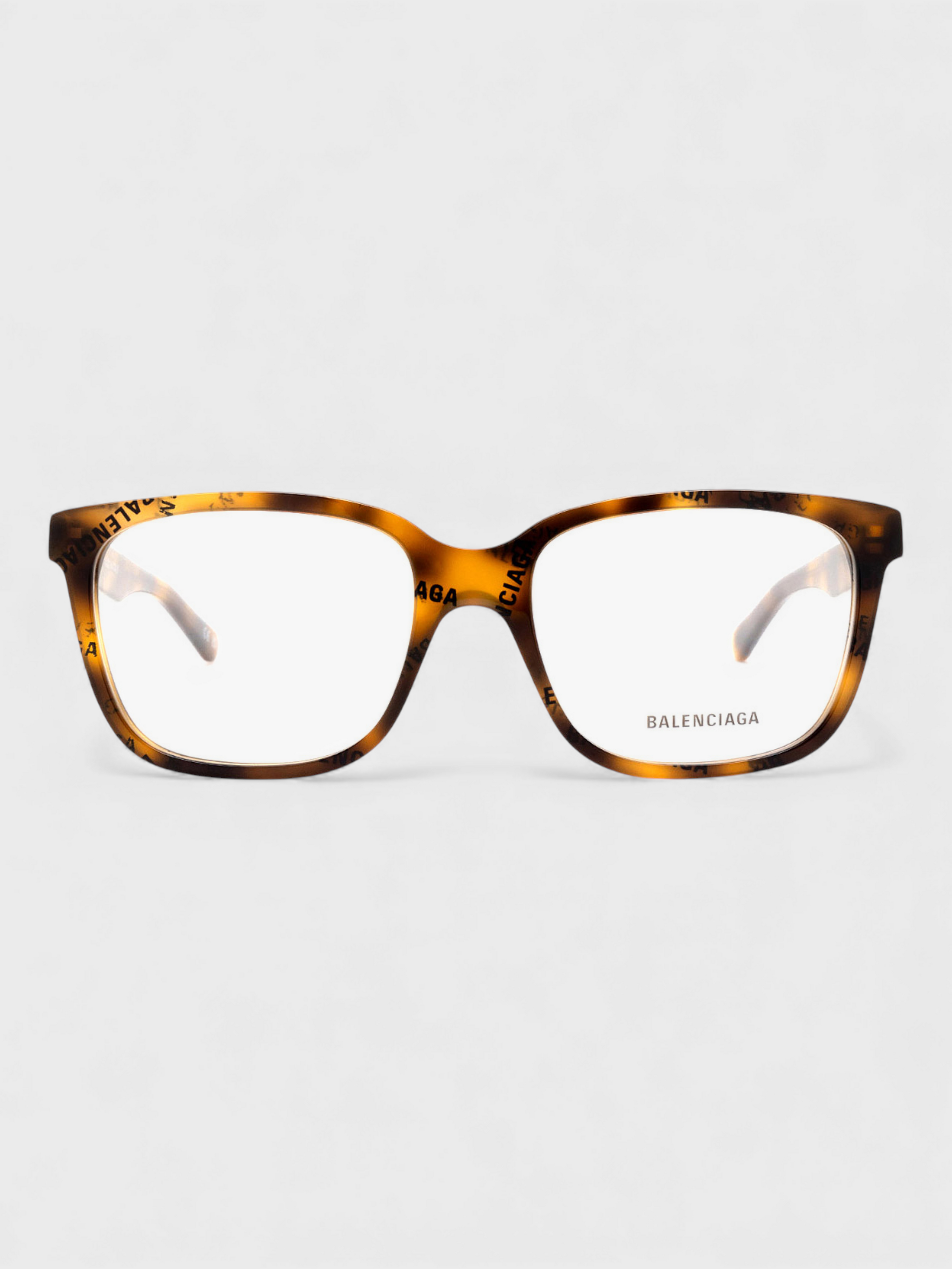 Balenciaga Everyday Eyeglass Frames Black Havana
