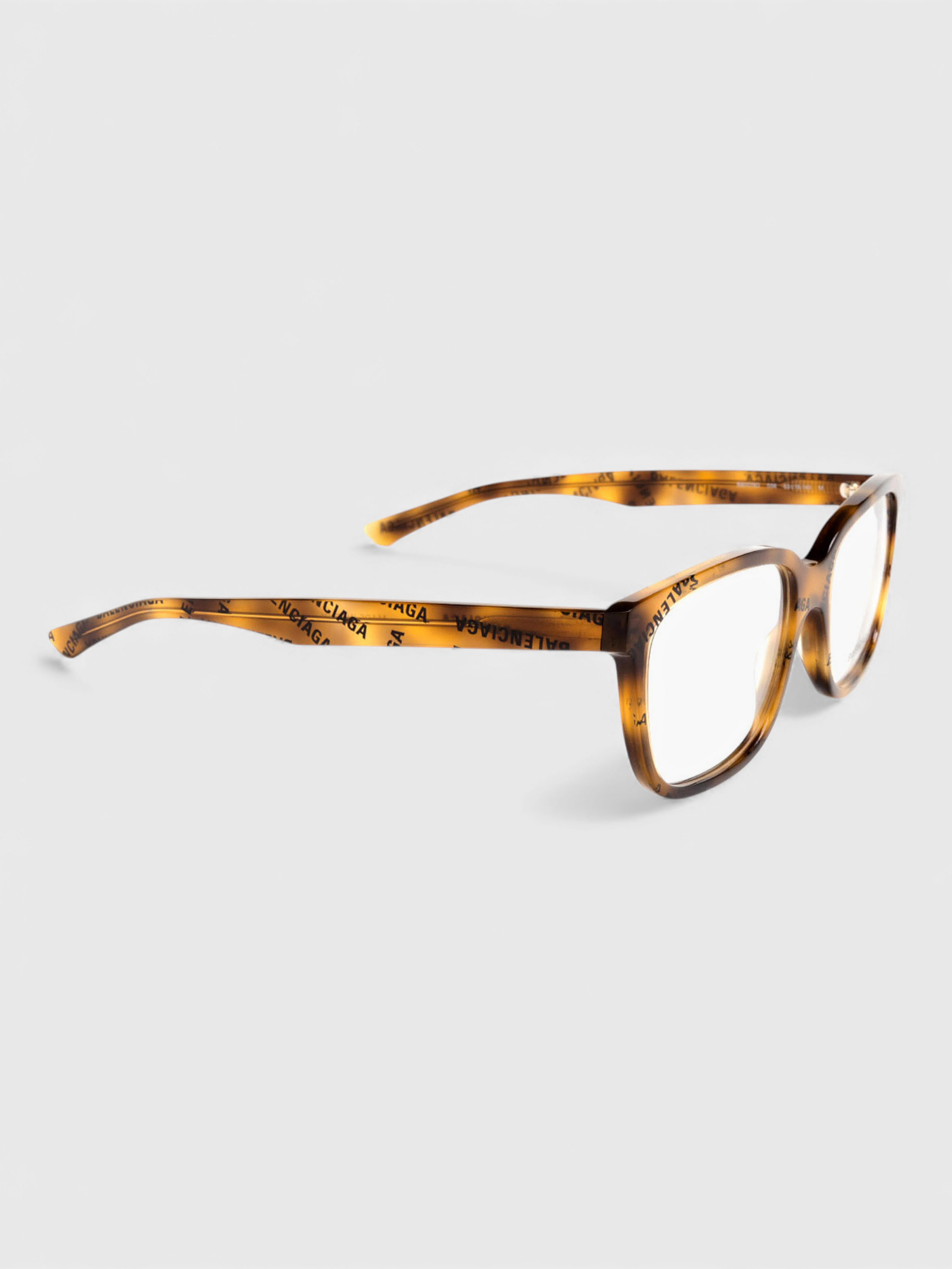 Balenciaga Everyday Eyeglass Frames Black Havana