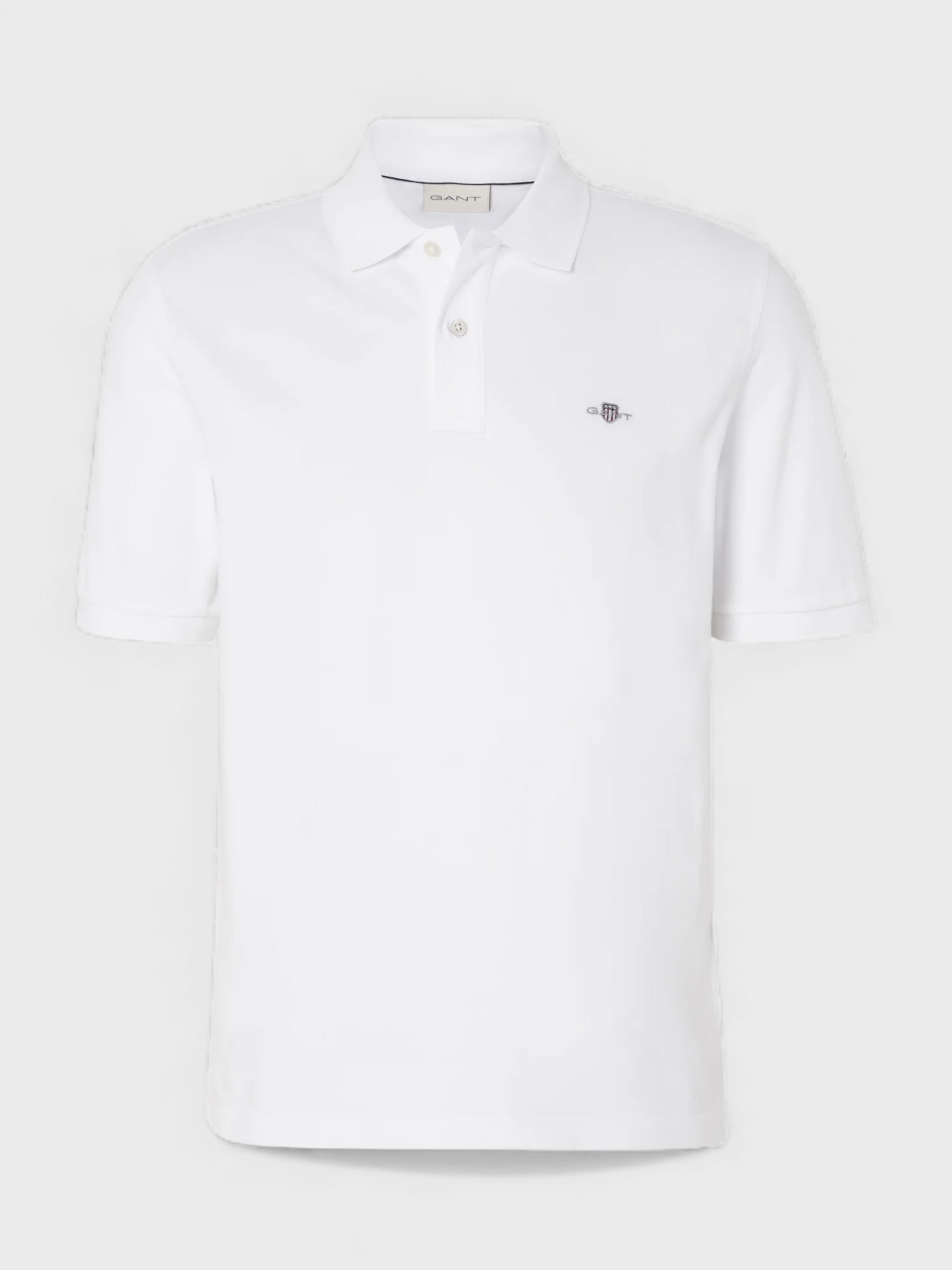 GANT Archive Shield Polo Shirt White