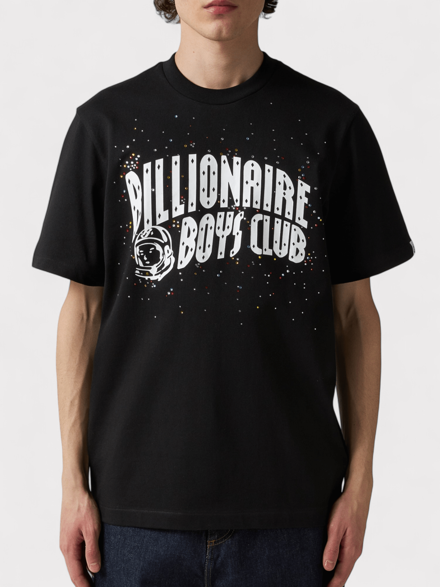 Billionaire Boys Club Embellished Arch Logo T-Shirt Black - Supplied FashionBillionaire Boys Club