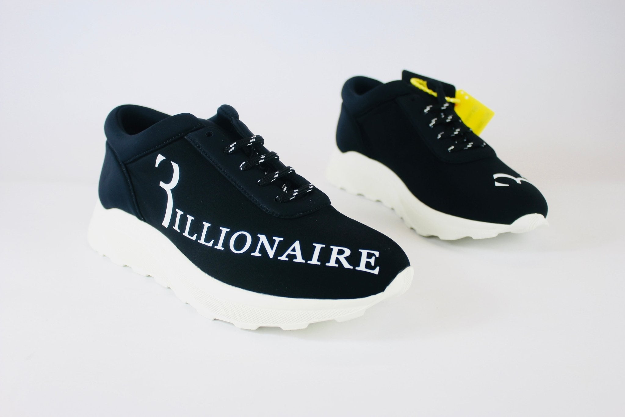 Billionaire Statement Runner Black / White UK7 - Supplied LuxuryBillionaire Statement