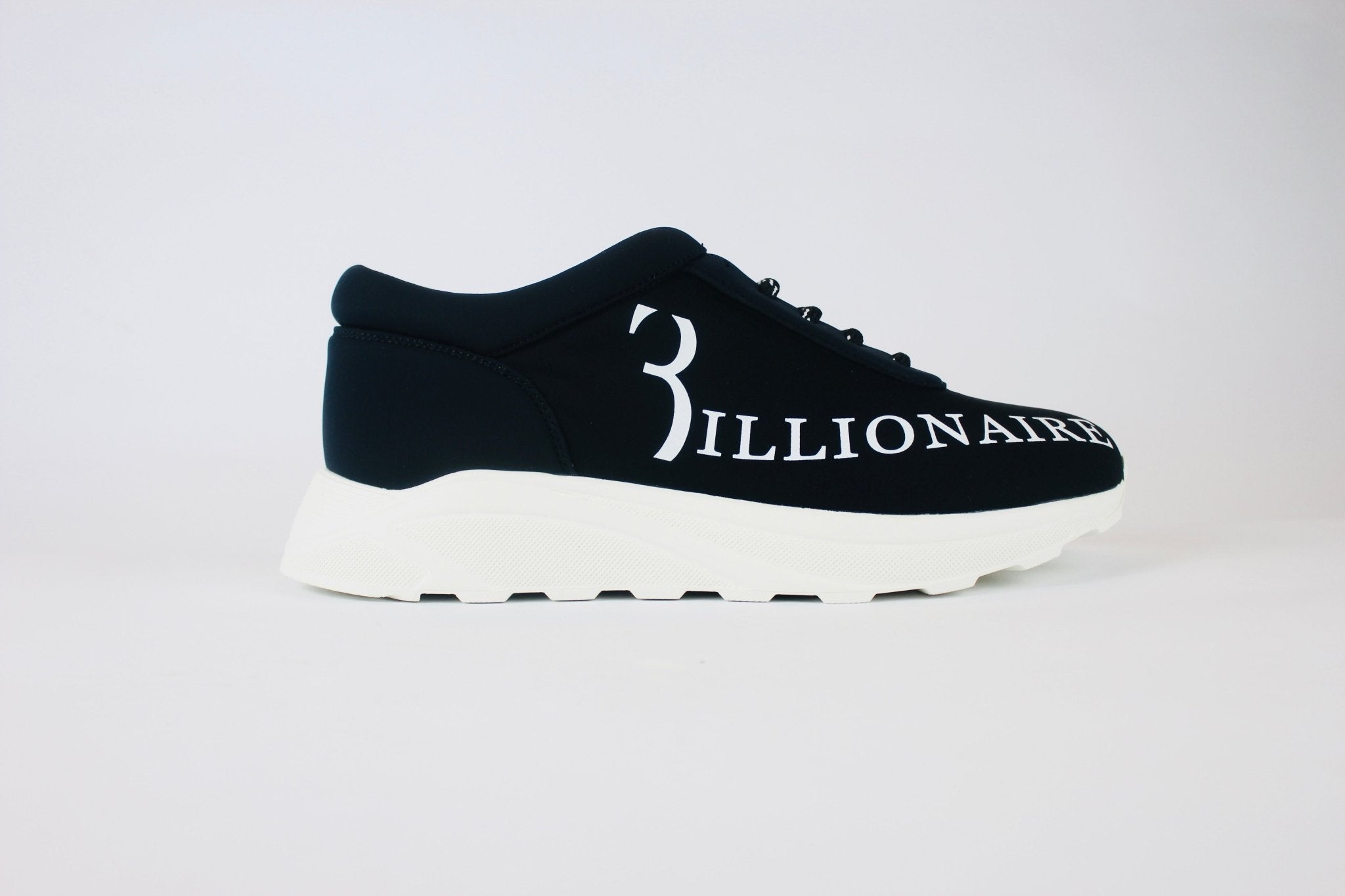 Billionaire Statement Runner Black / White UK7 - Supplied LuxuryBillionaire Statement