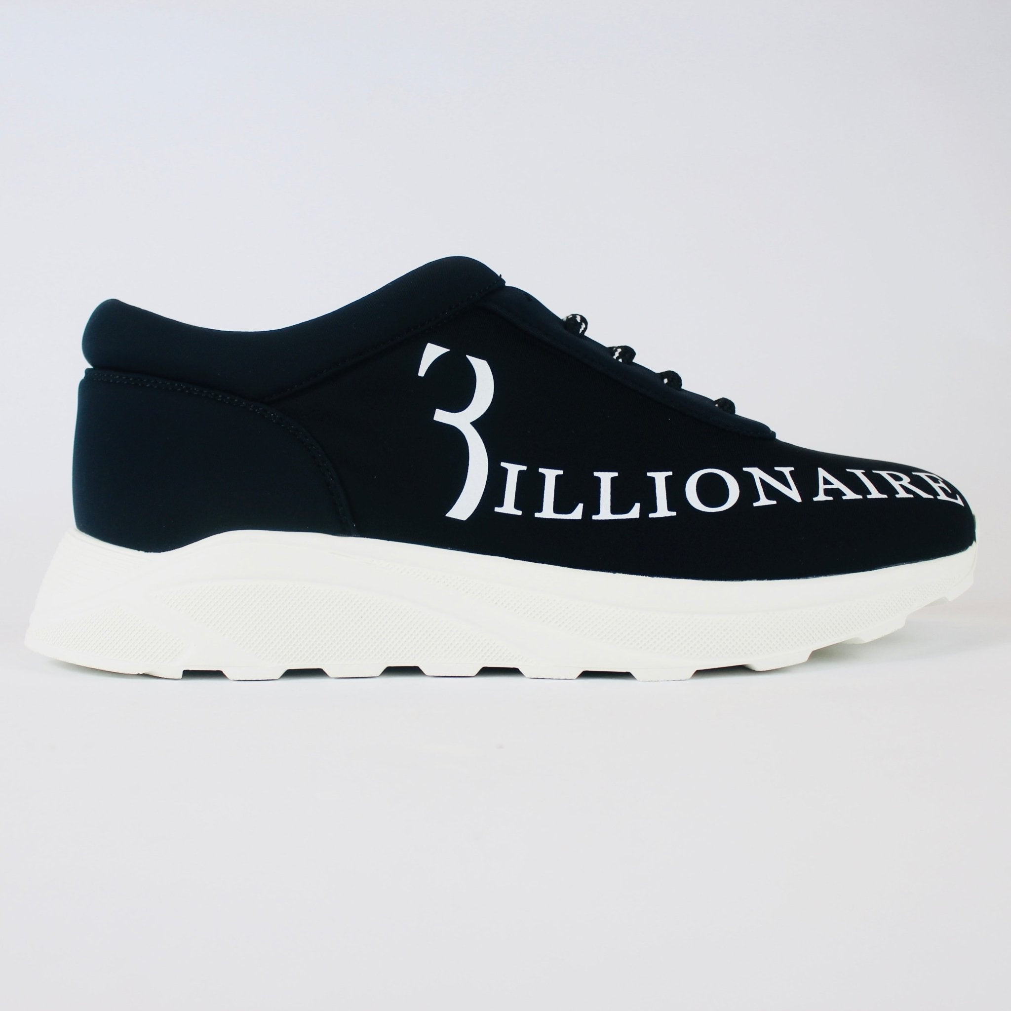 Billionaire Statement Runner Black / White UK7 - Supplied LuxuryBillionaire Statement