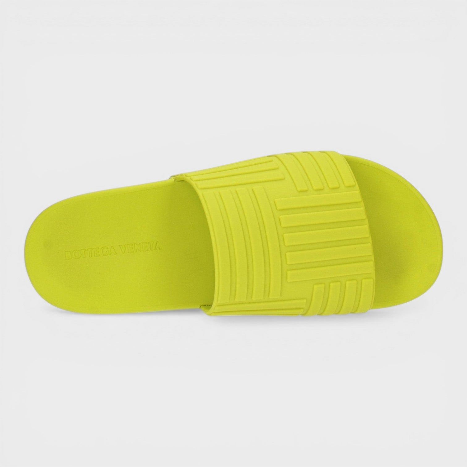 Bottega Veneta Rubber Carpet Slides Kiwi - Supplied FashionBottega Veneta
