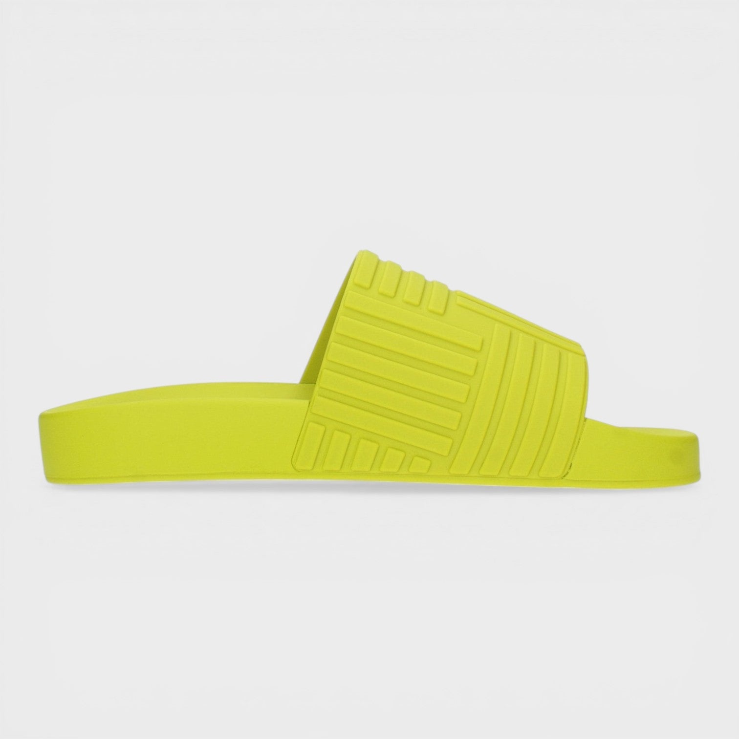 Bottega Veneta Rubber Carpet Slides Kiwi - Supplied FashionBottega Veneta