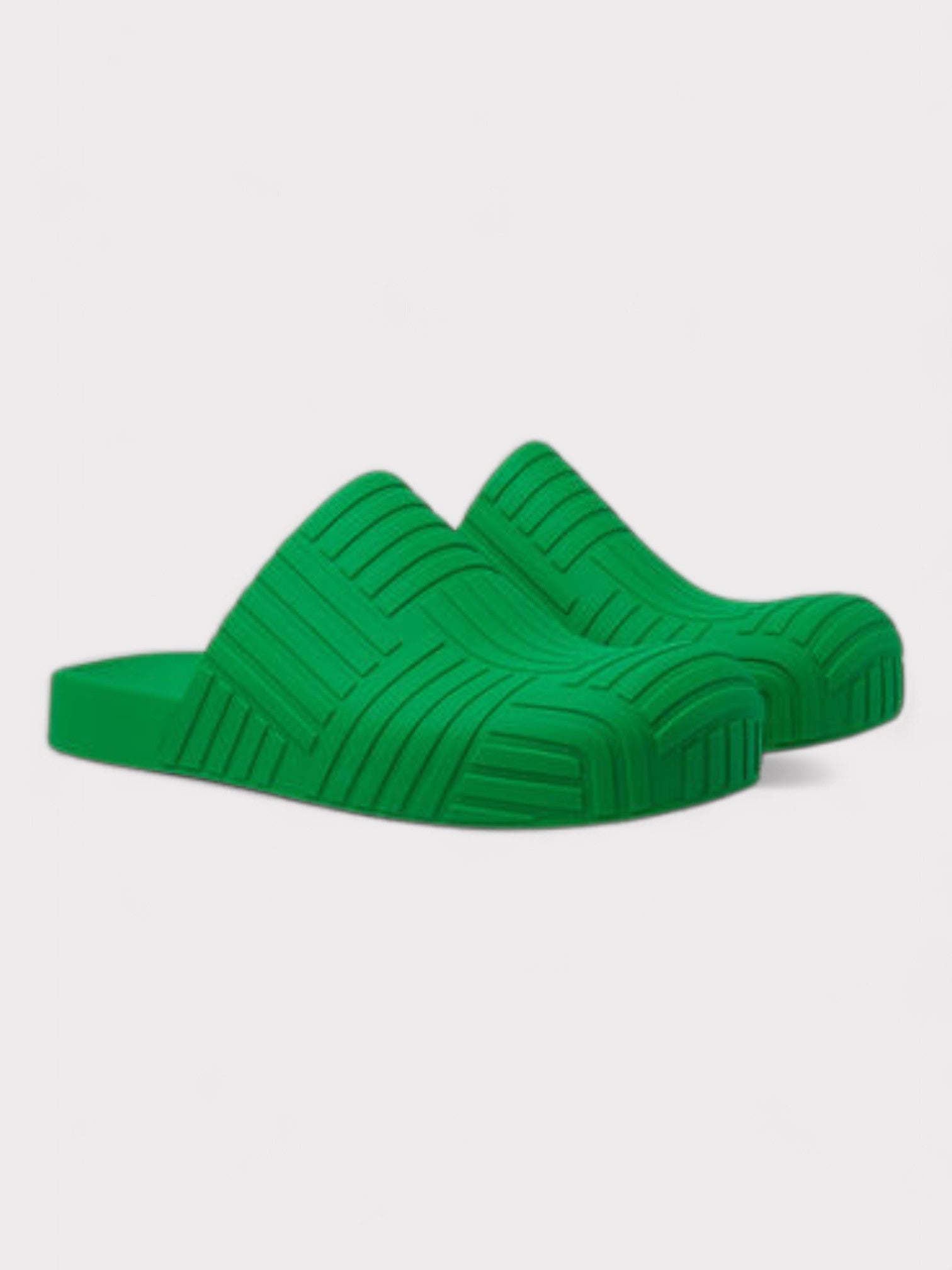 Bottega Veneta Rubber Clog Slide 'Parakeet' - Supplied FashionBottega Veneta