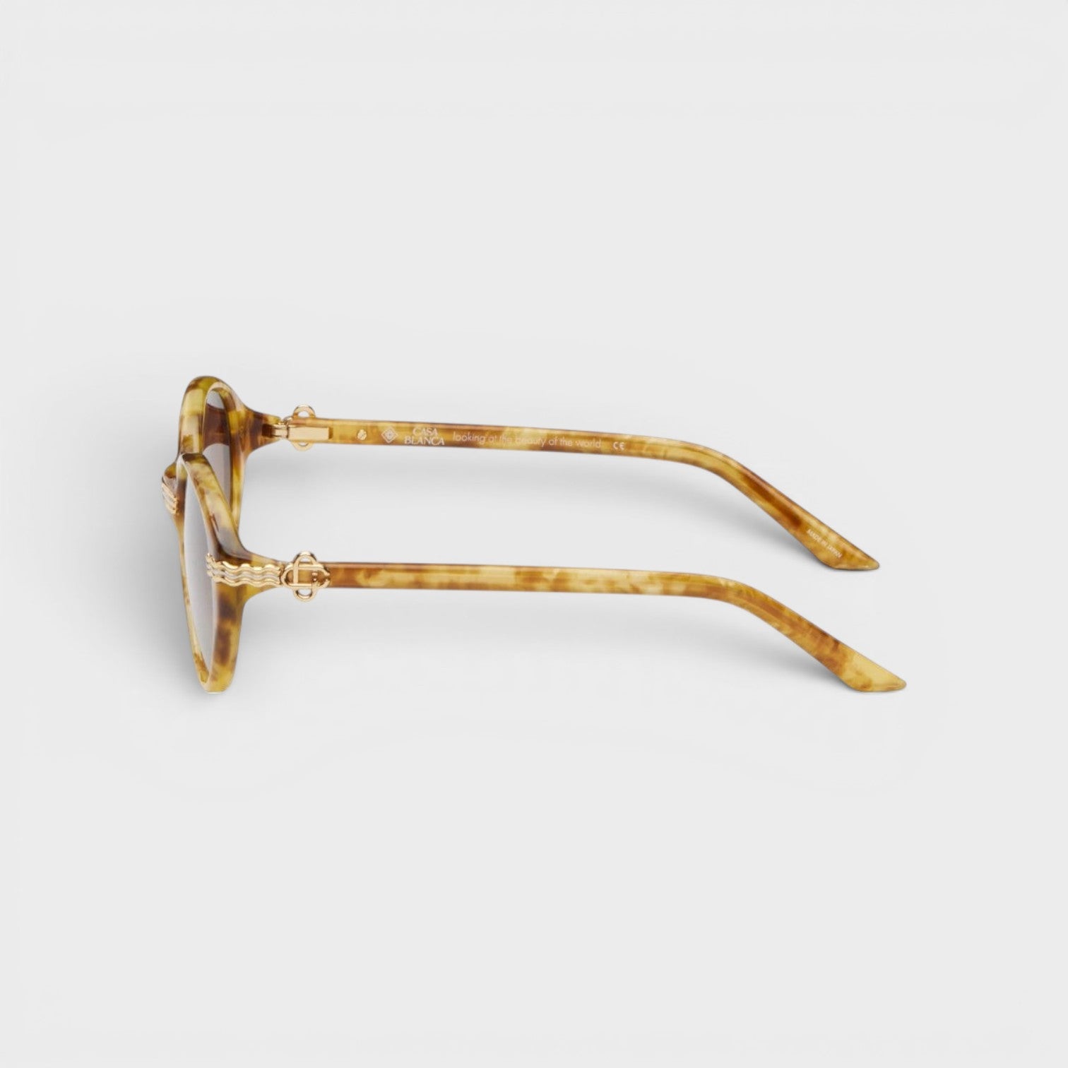 Cannes Sunglasses Gold Brown