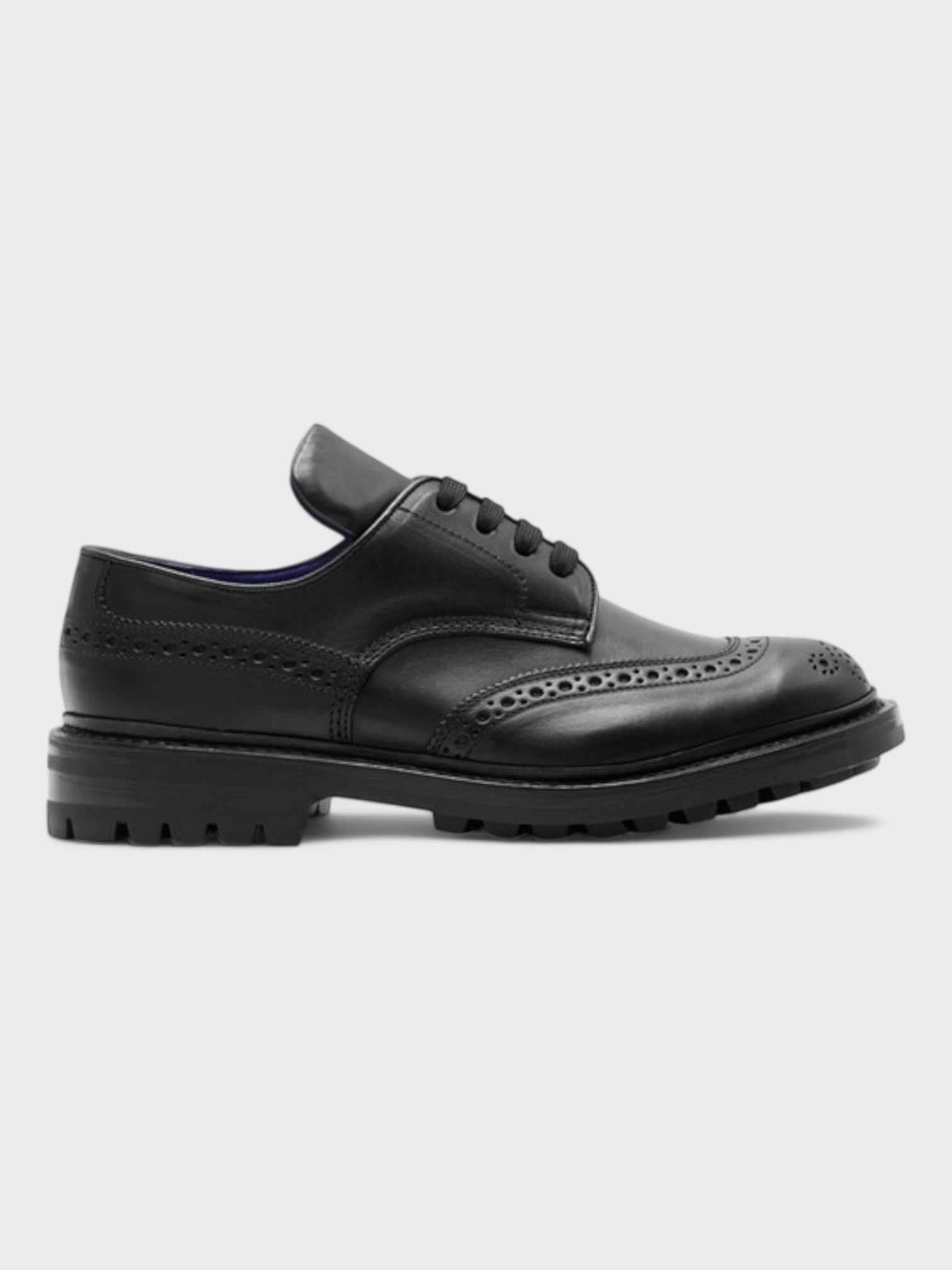 Burberry Tricker’s Leather Devon Brogues Black - Supplied FashionBurberry