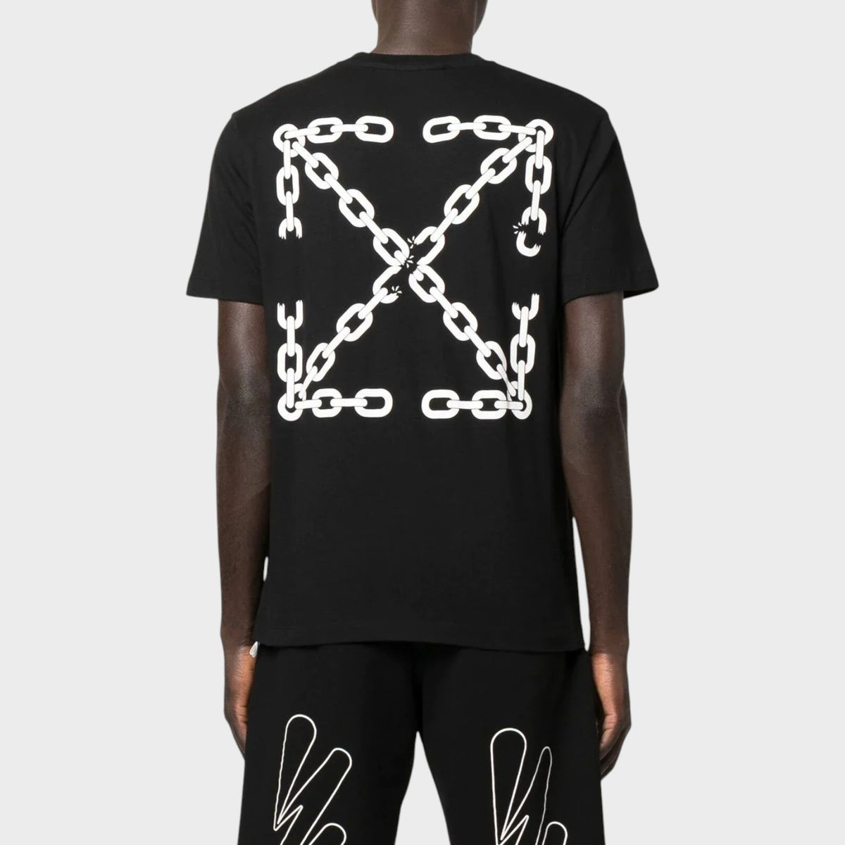 Chain Arrow Skate Short Sleeve T Shirt Black