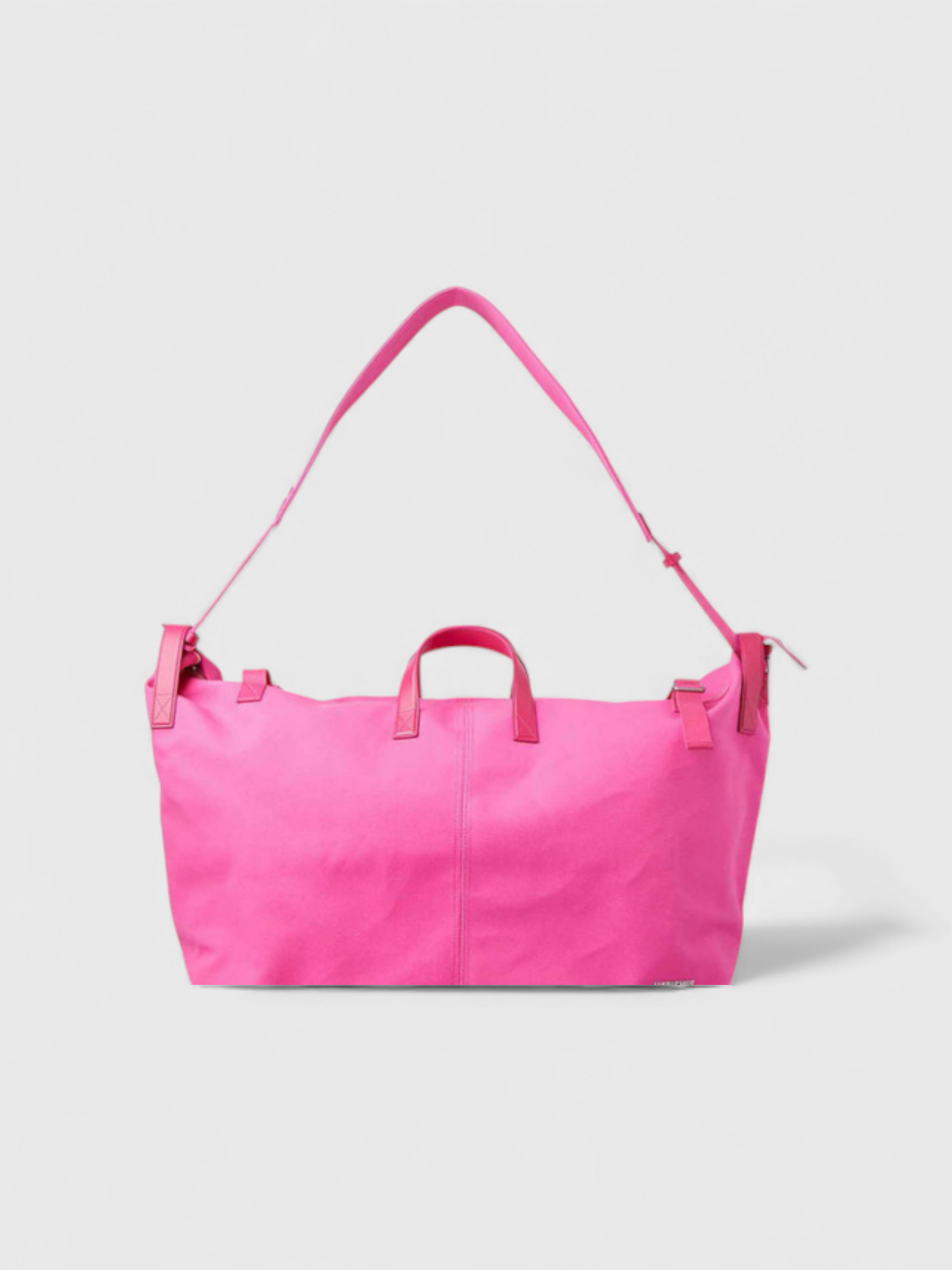 Jacquemus Weekend Le Sac A Linge Dark Pink