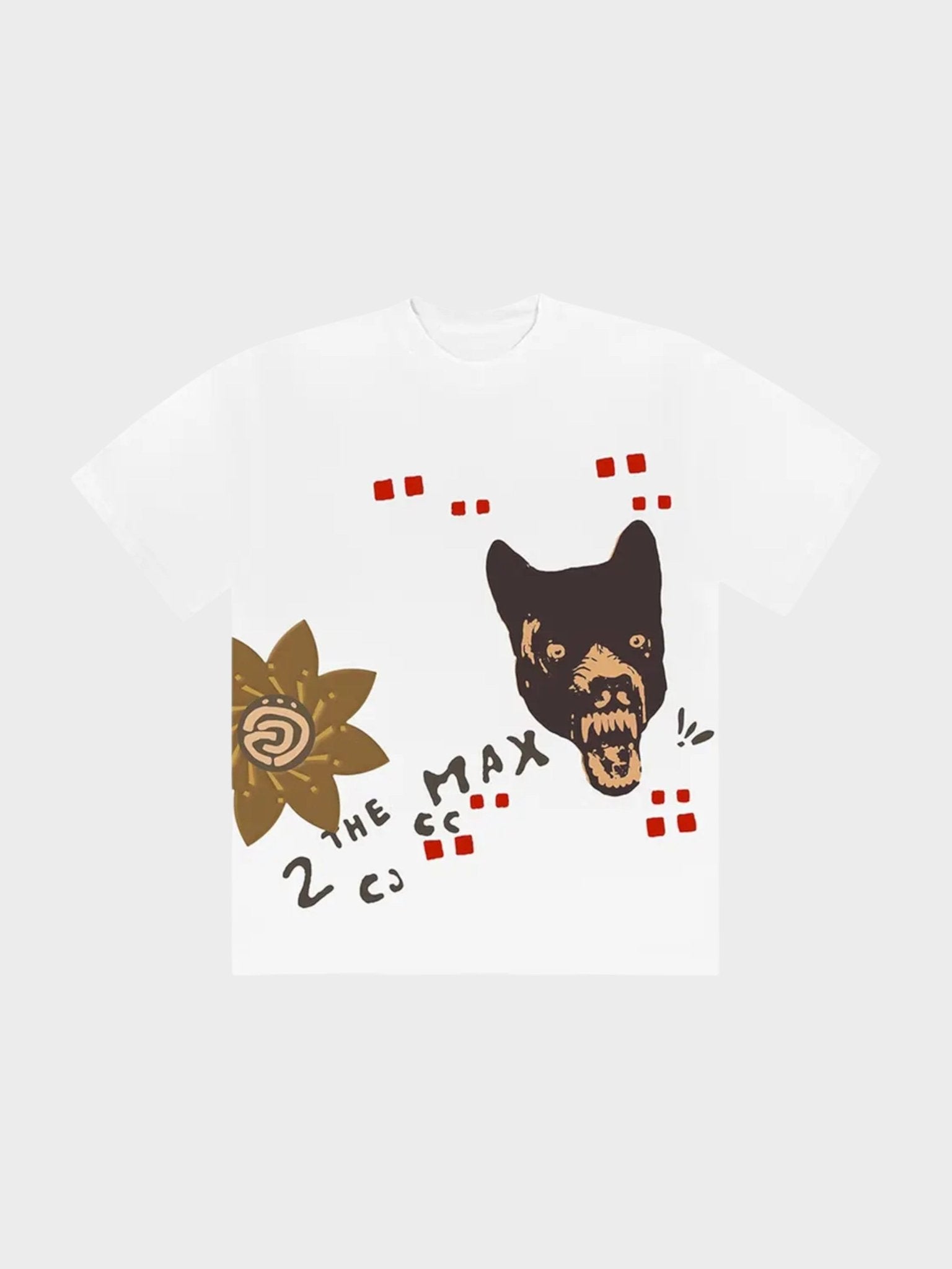 Cactus Jack by Travis Scott Wolf Tee White - Supplied FashionCactus Jack