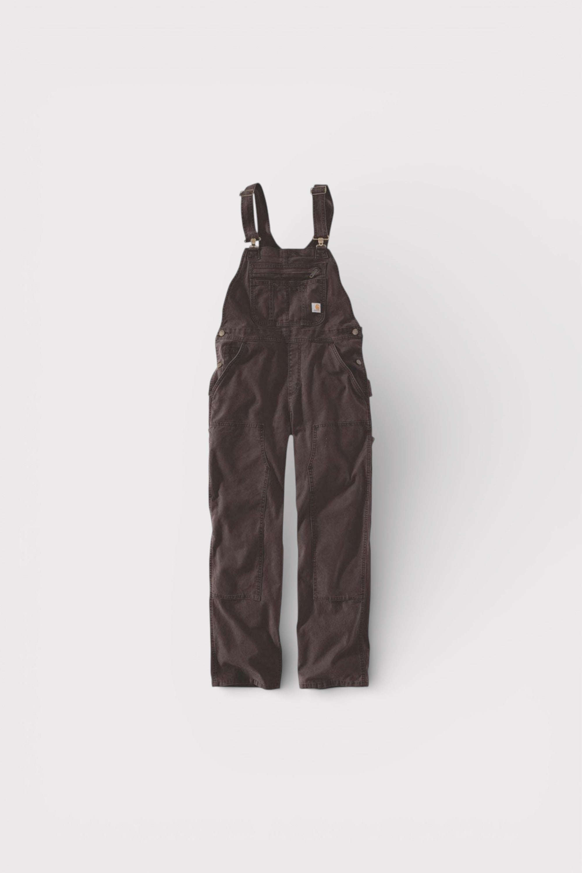 Carhartt Crawford Bib Overall Dark Brown