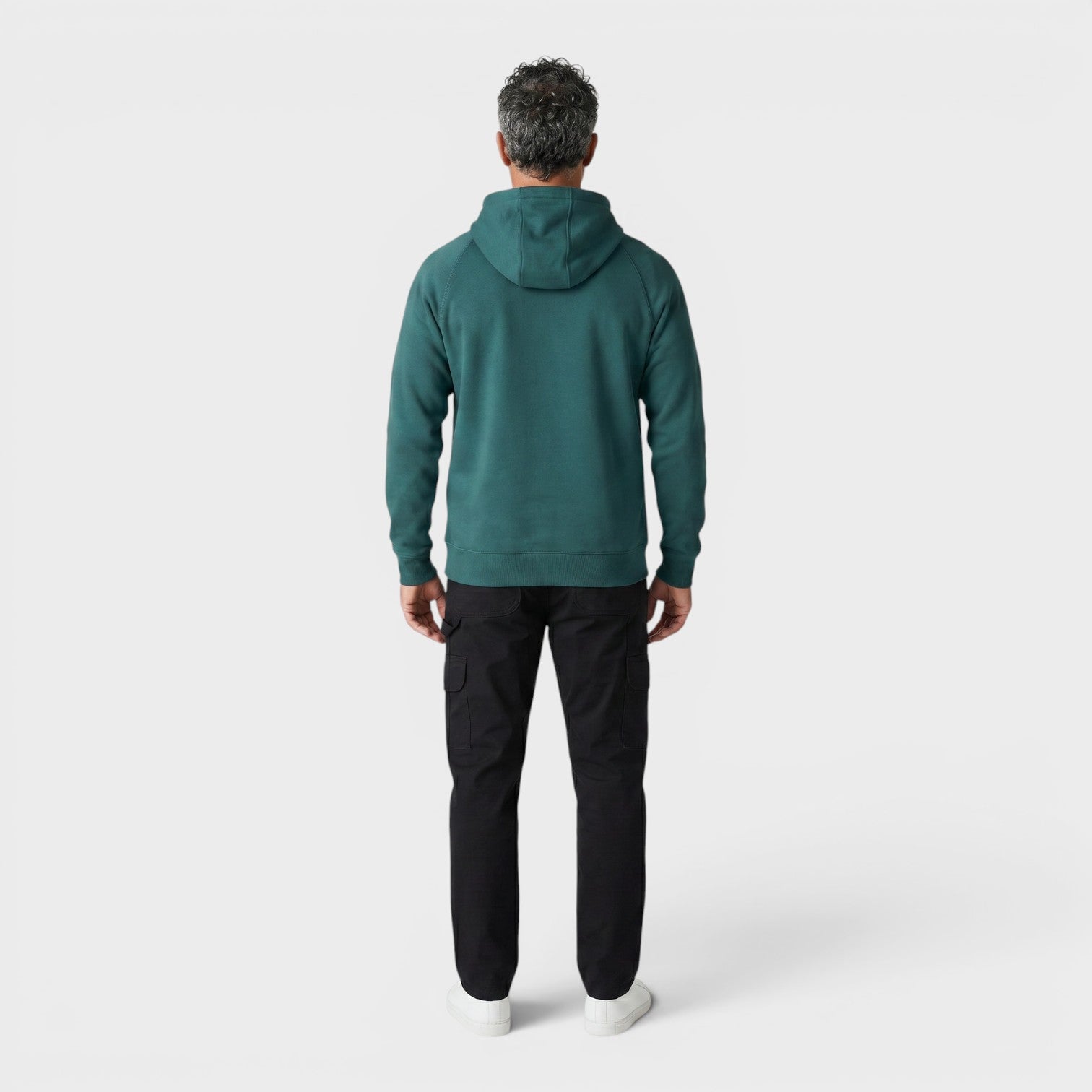 Force Logo Hoodie Teal Heather