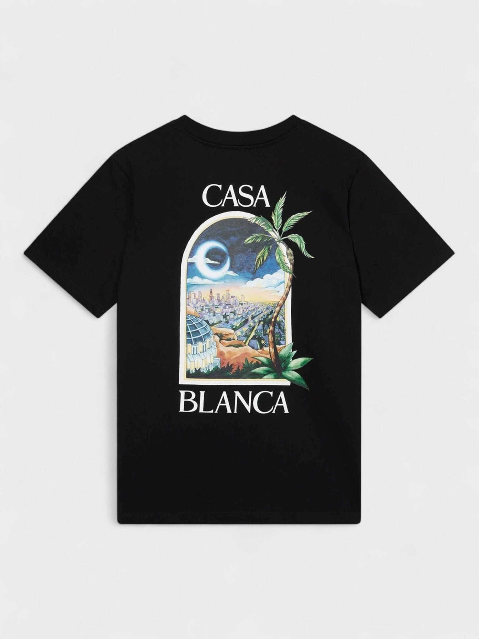 Casablanca LA Nights T Shirt Black - Supplied FashionSupplied Fashion
