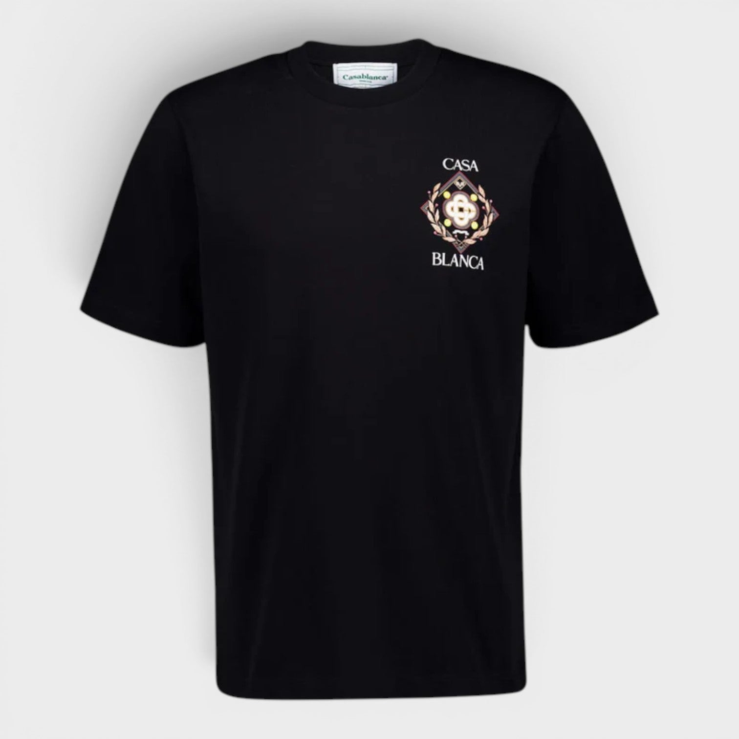 Championship Diamond Printed T-Shirt Black