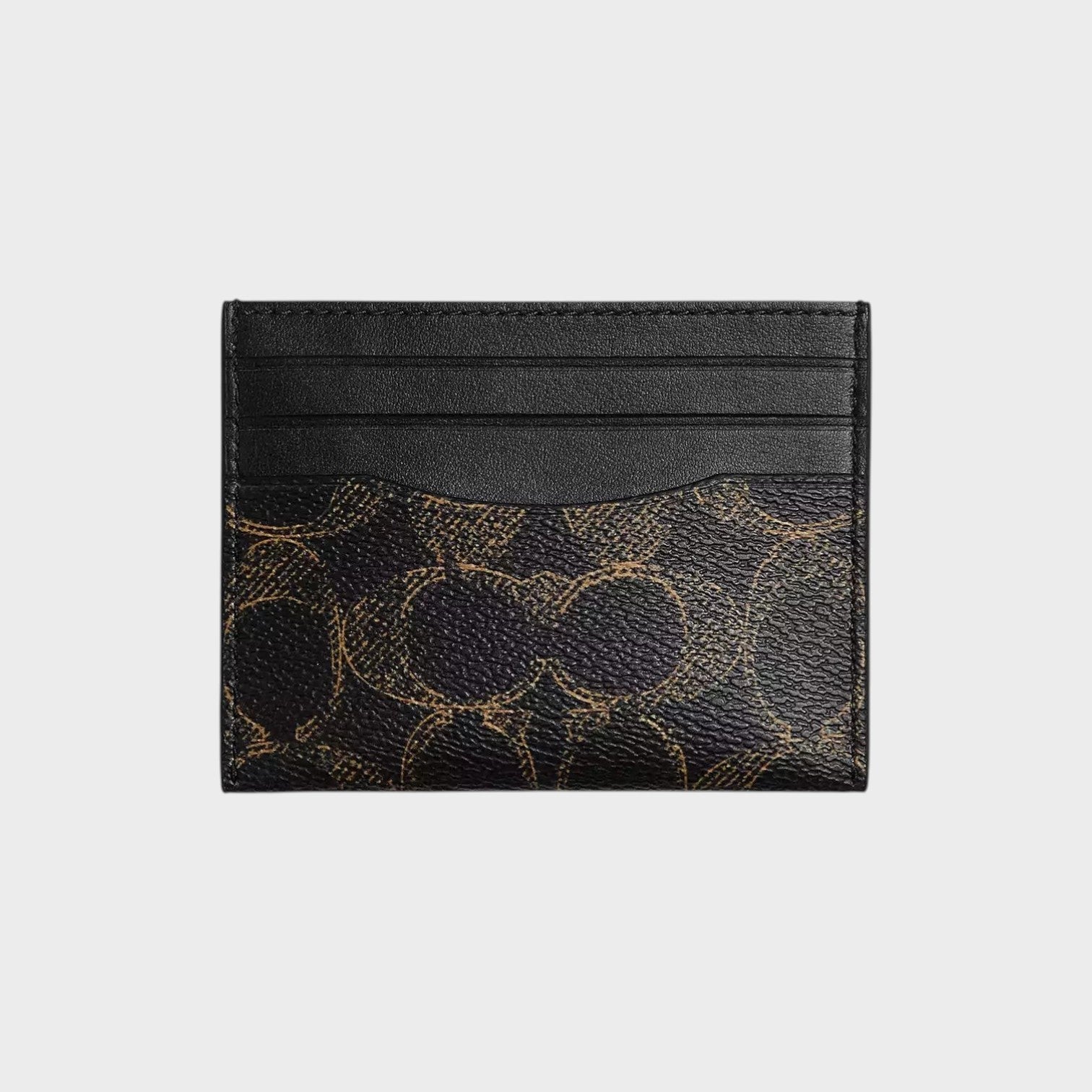 Slim Id Card Case In Loved Signature Canvas